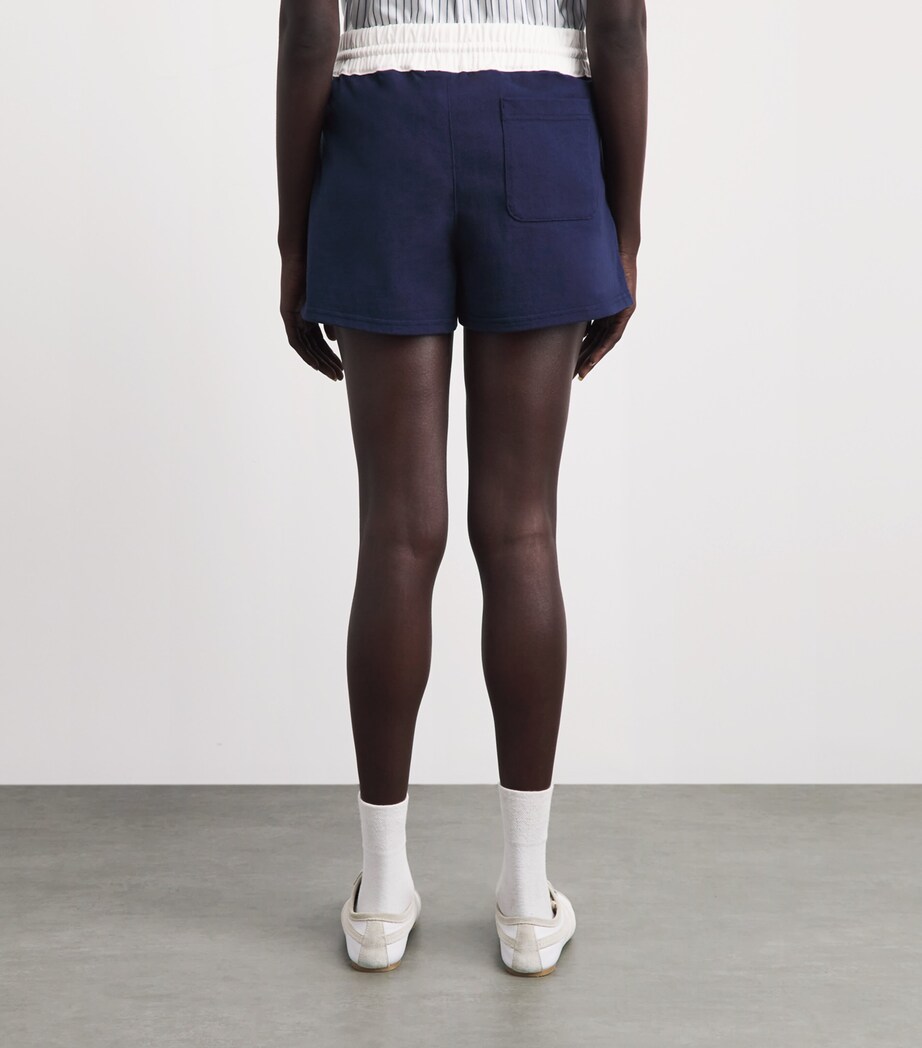 Polo Ralph Lauren Womens x Wimbledon Shorts Refined Navy Multi Image 5