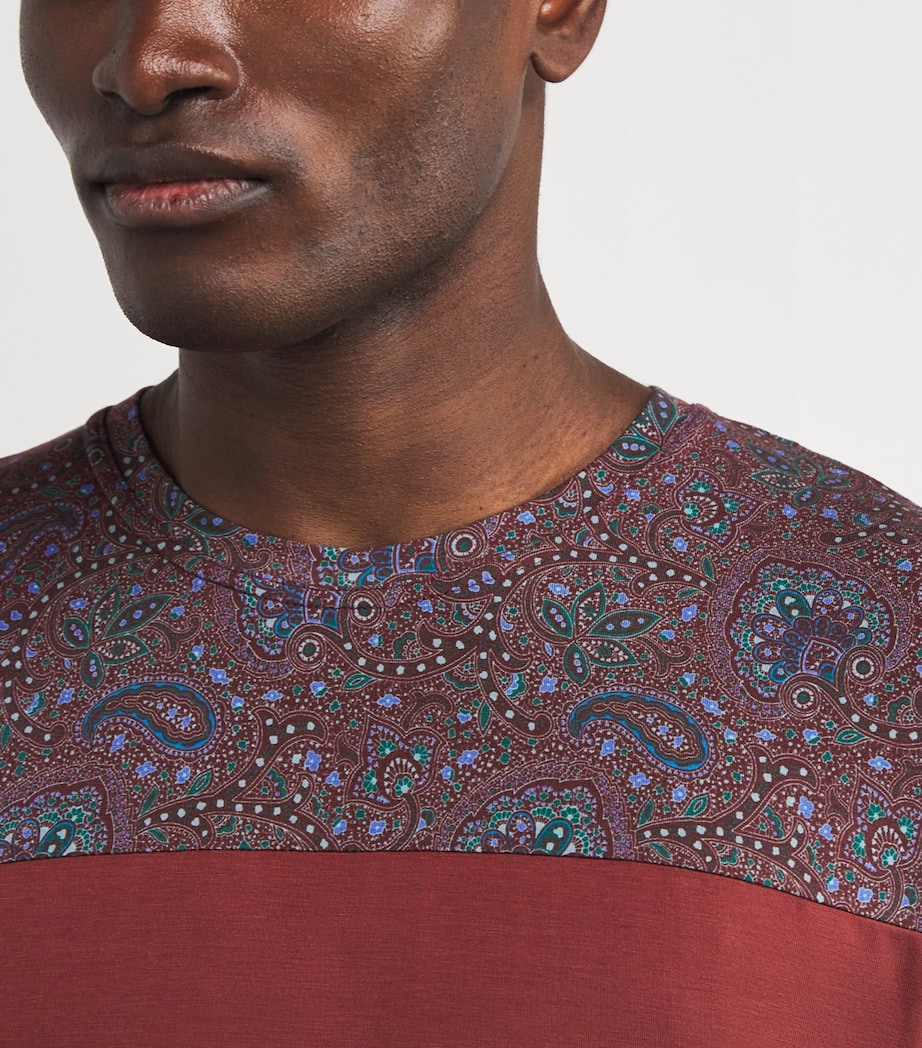 Paisley Trim T-Shirt CLAA-CLAY/ART STW RD Image 6