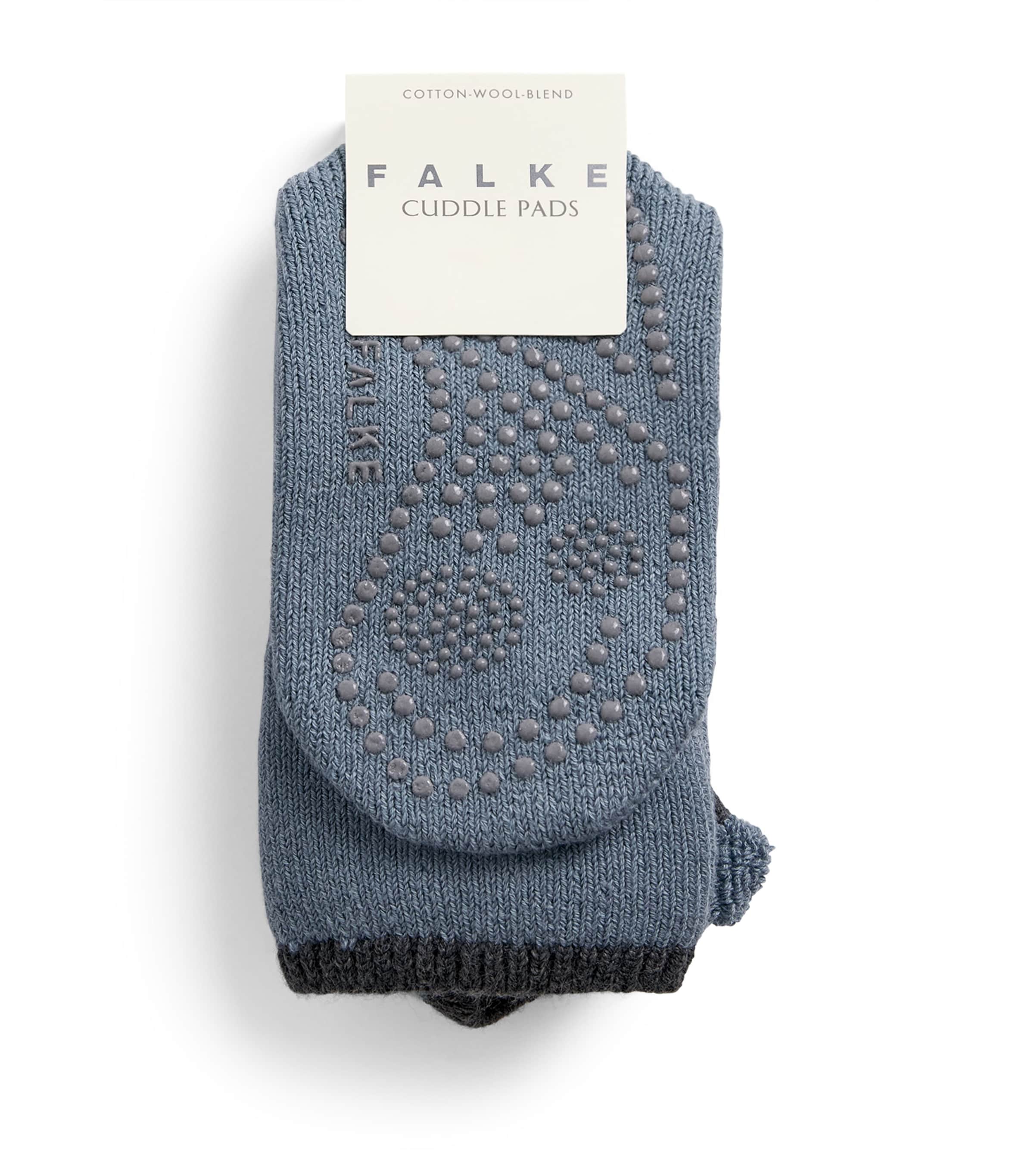 Falke Womens Mid-Calf Cuddle Pad Socks Monument Image 1