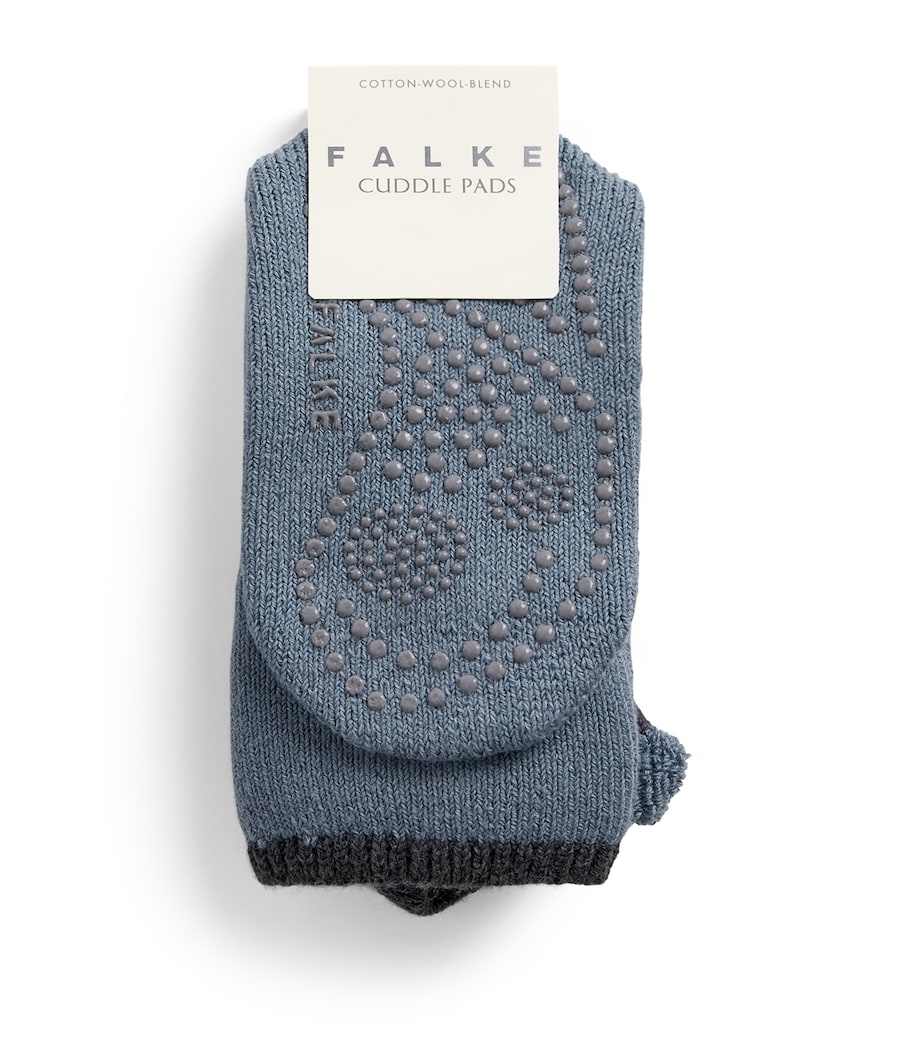 Falke Womens Mid-Calf Cuddle Pad Socks Monument Image 1