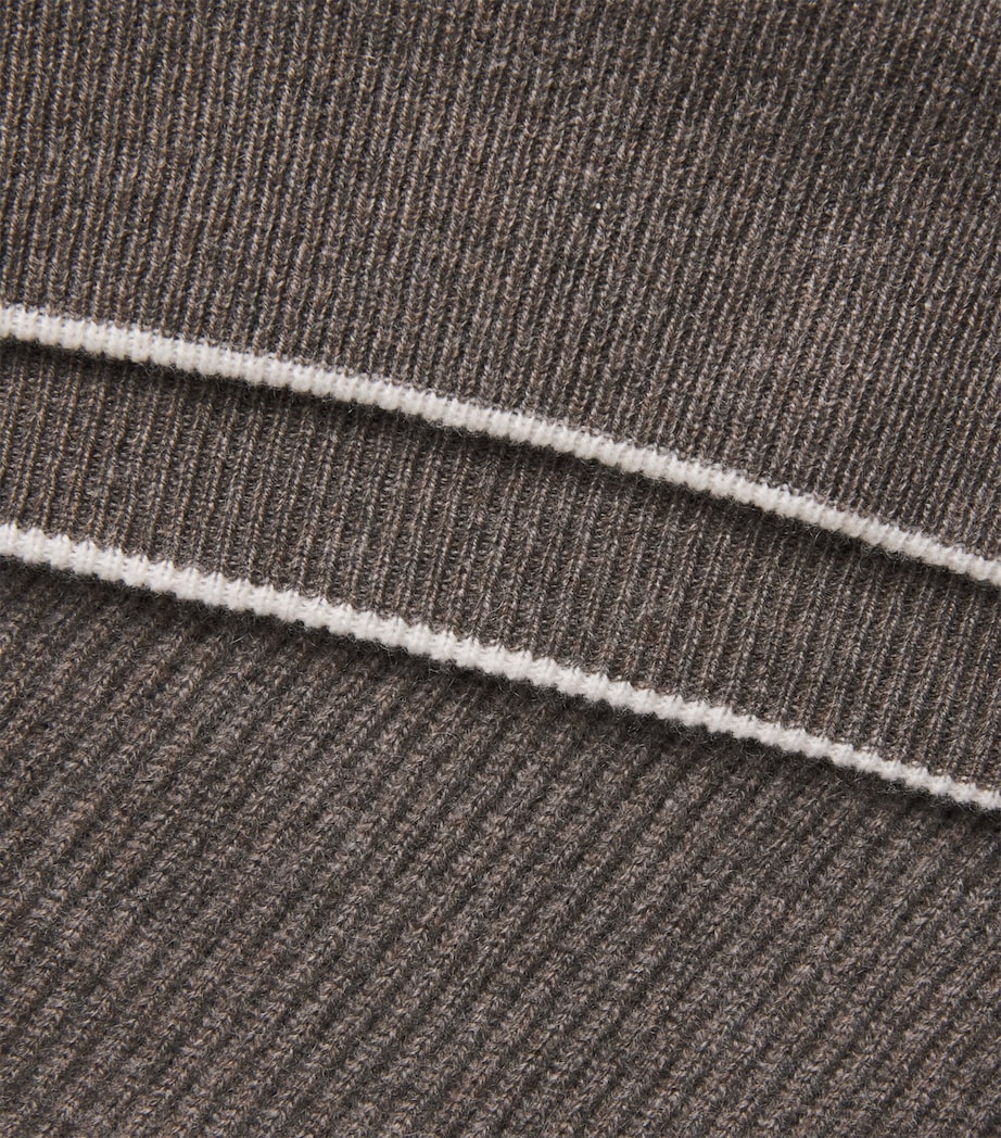 arch 4 Womens Cashmere New Cornwall Sweater Sable Marl Image 6