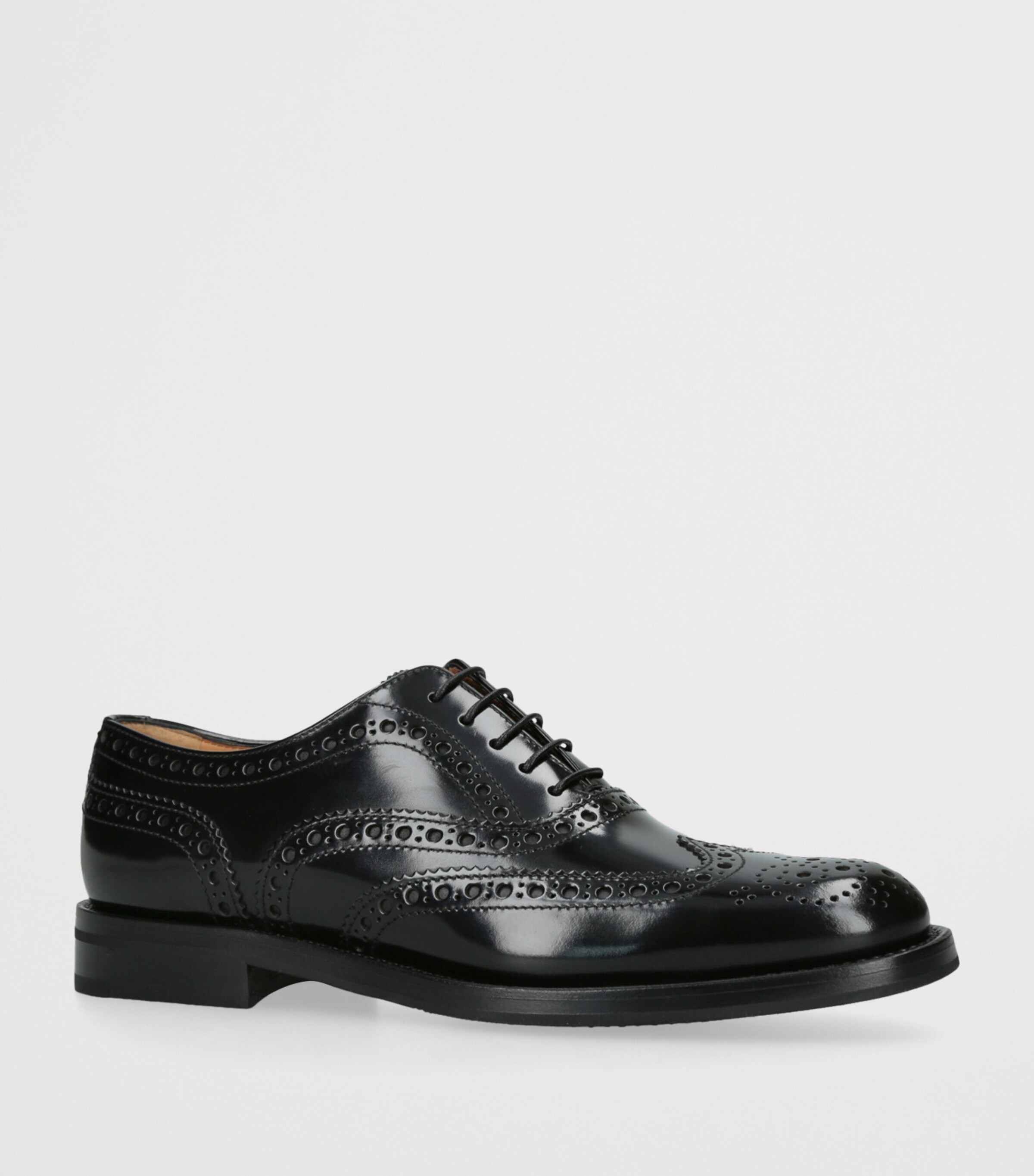 Church's Black Leather Burwood Brogues | Harrods DK
