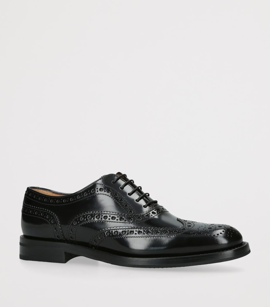 Church's Leather Burwood Brogues Black Image 3