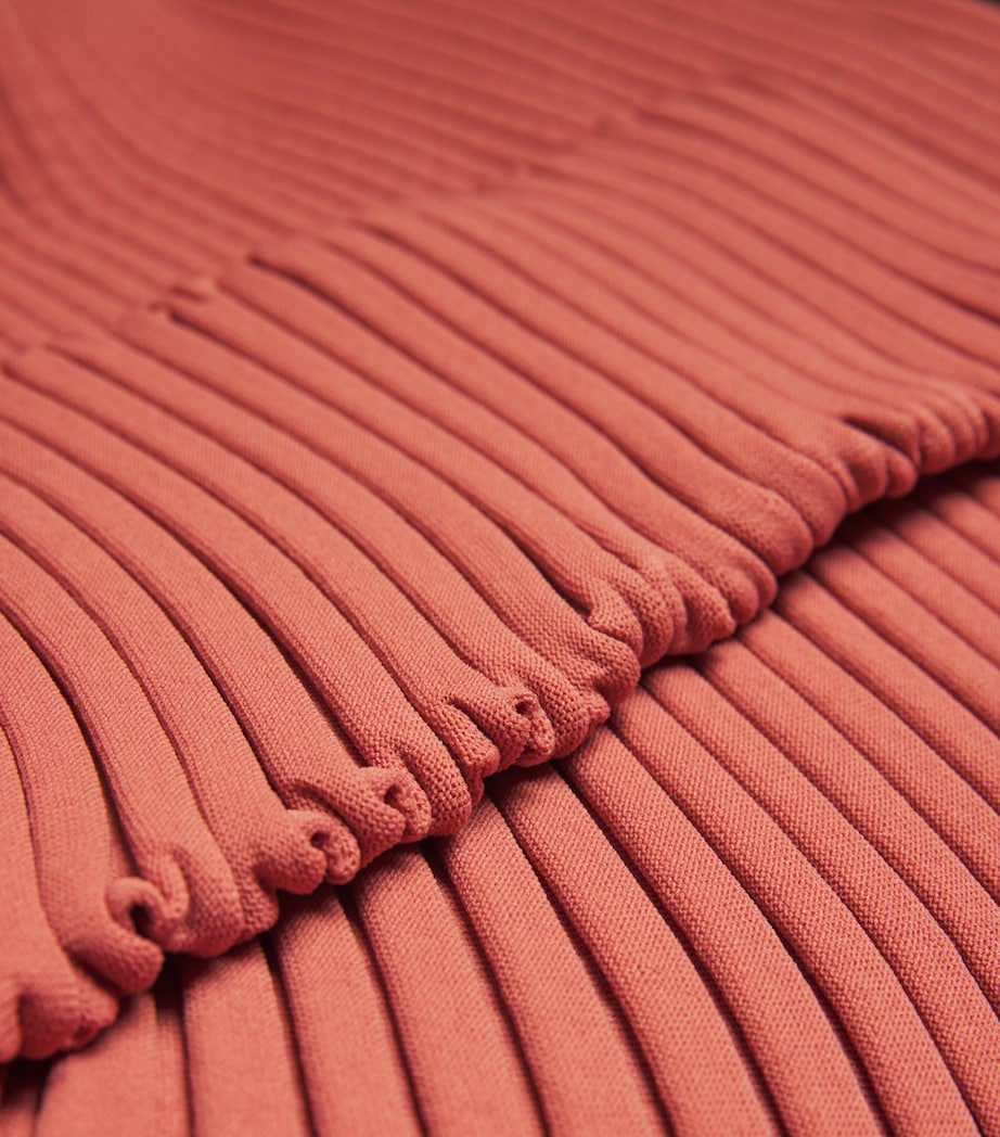 Bounce Knit Top CORAL PINK Image 5