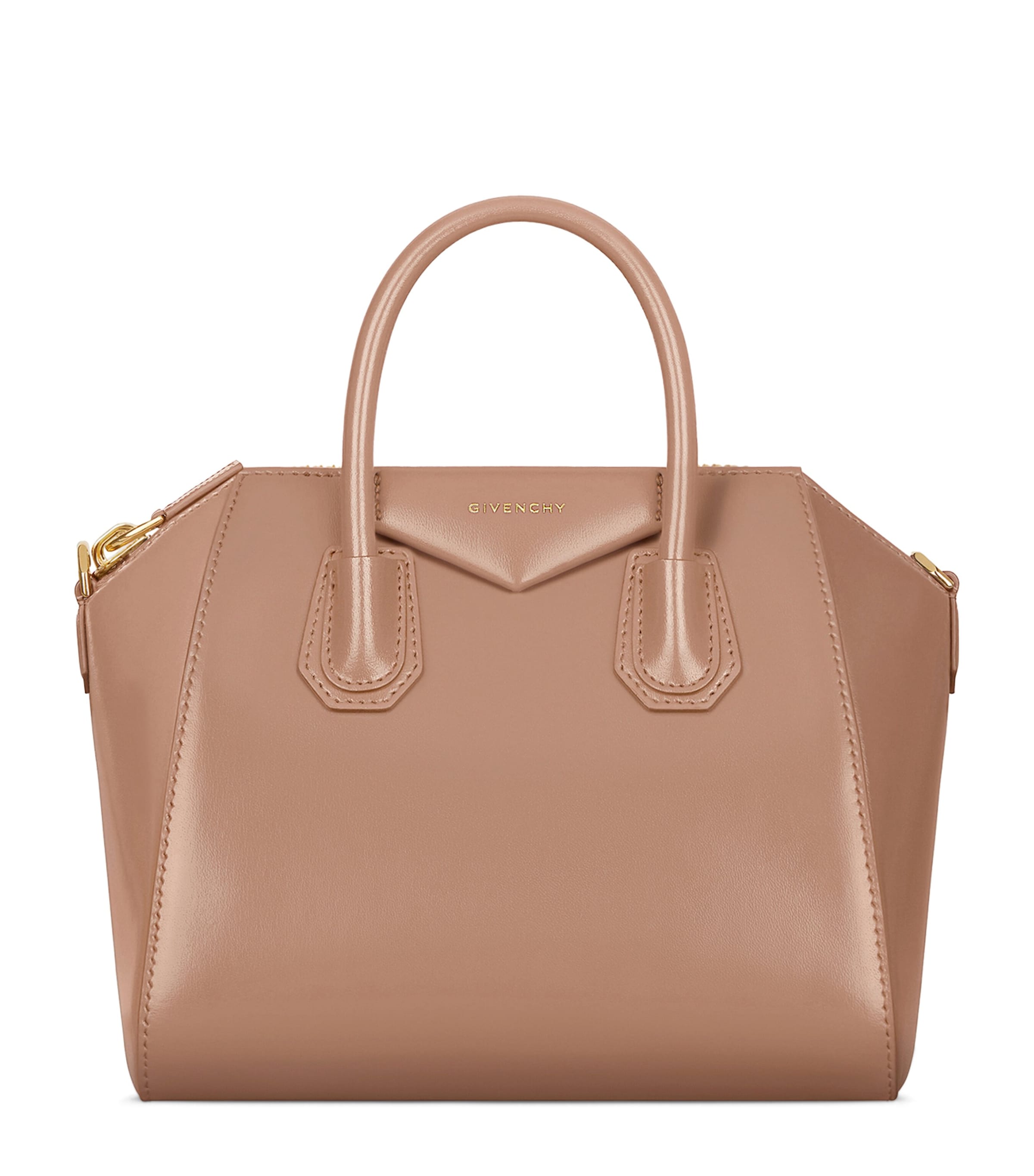 Givenchy Small Leather Antigona Top-Handle Bag Blush Pink Image 1