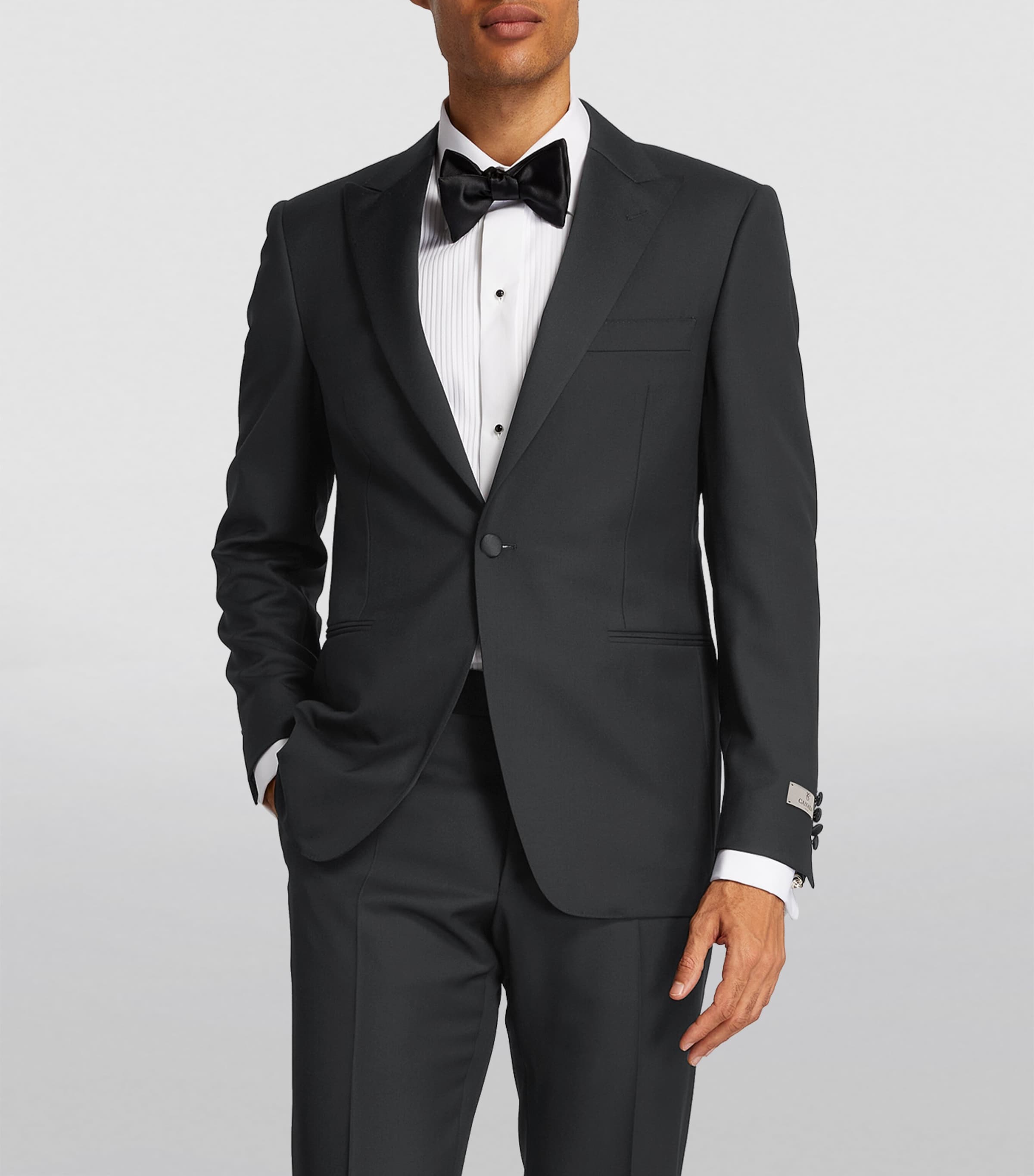 Wool Suit 10 BLACK Image 3