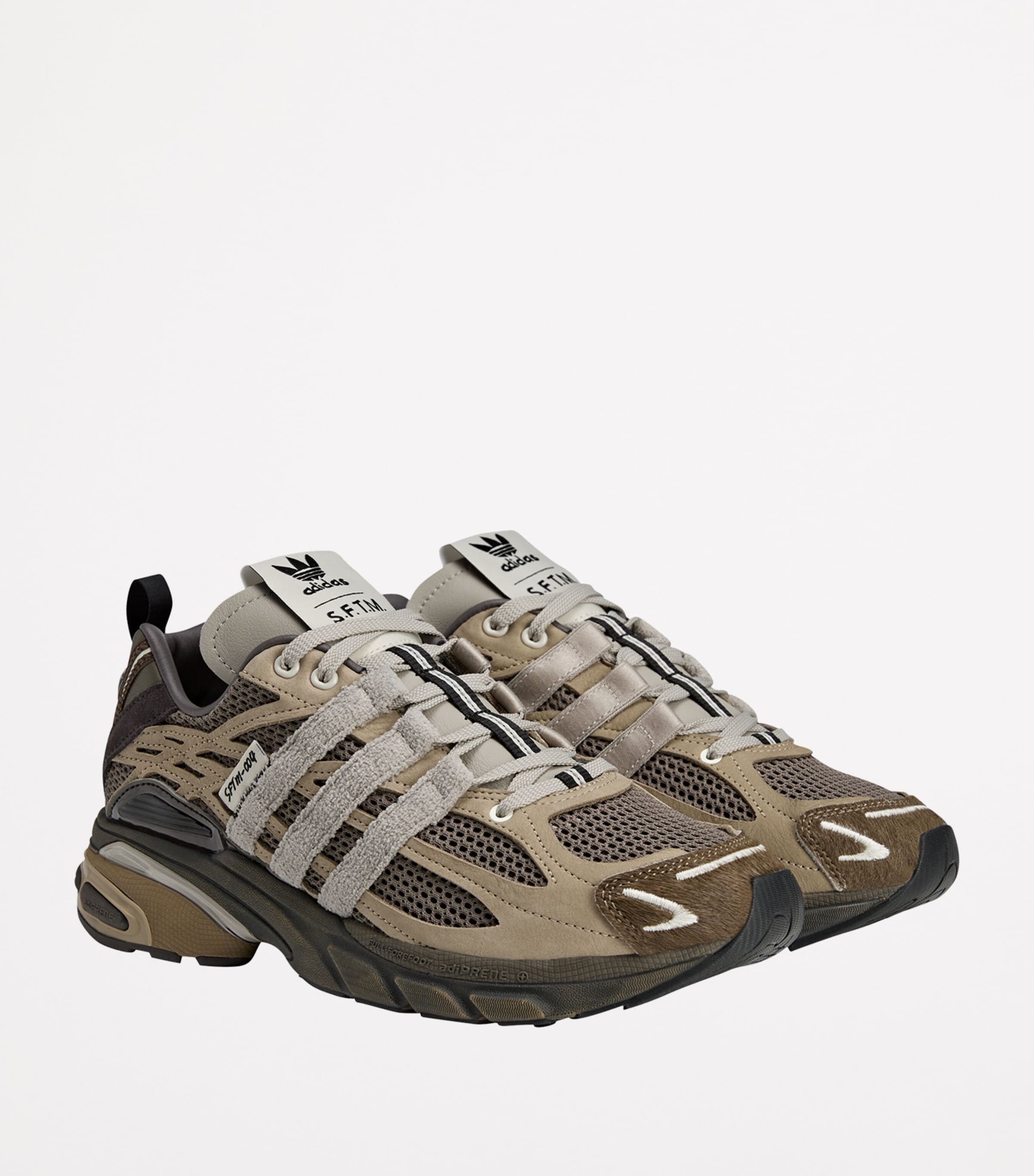 adidas Mens x Song For The Mute Adistar Cushion Sneakers Simpl/night/lt Brown Image 4