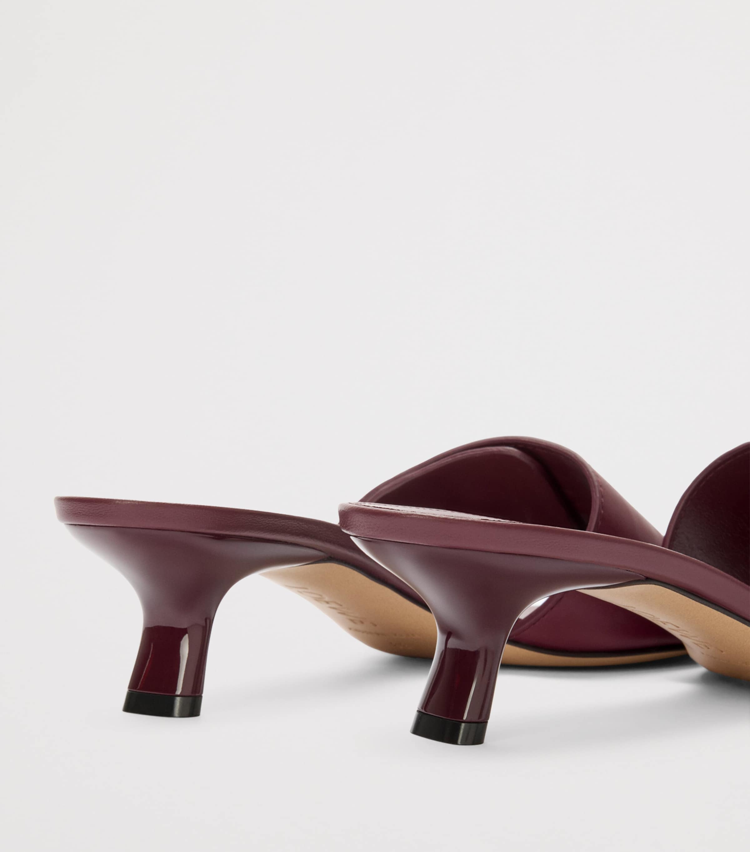 LOEWE Leather Pebble Heeled Mules 45 | Harrods US