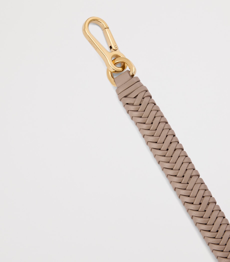 Leather Dogclip Strap SAND Image 3
