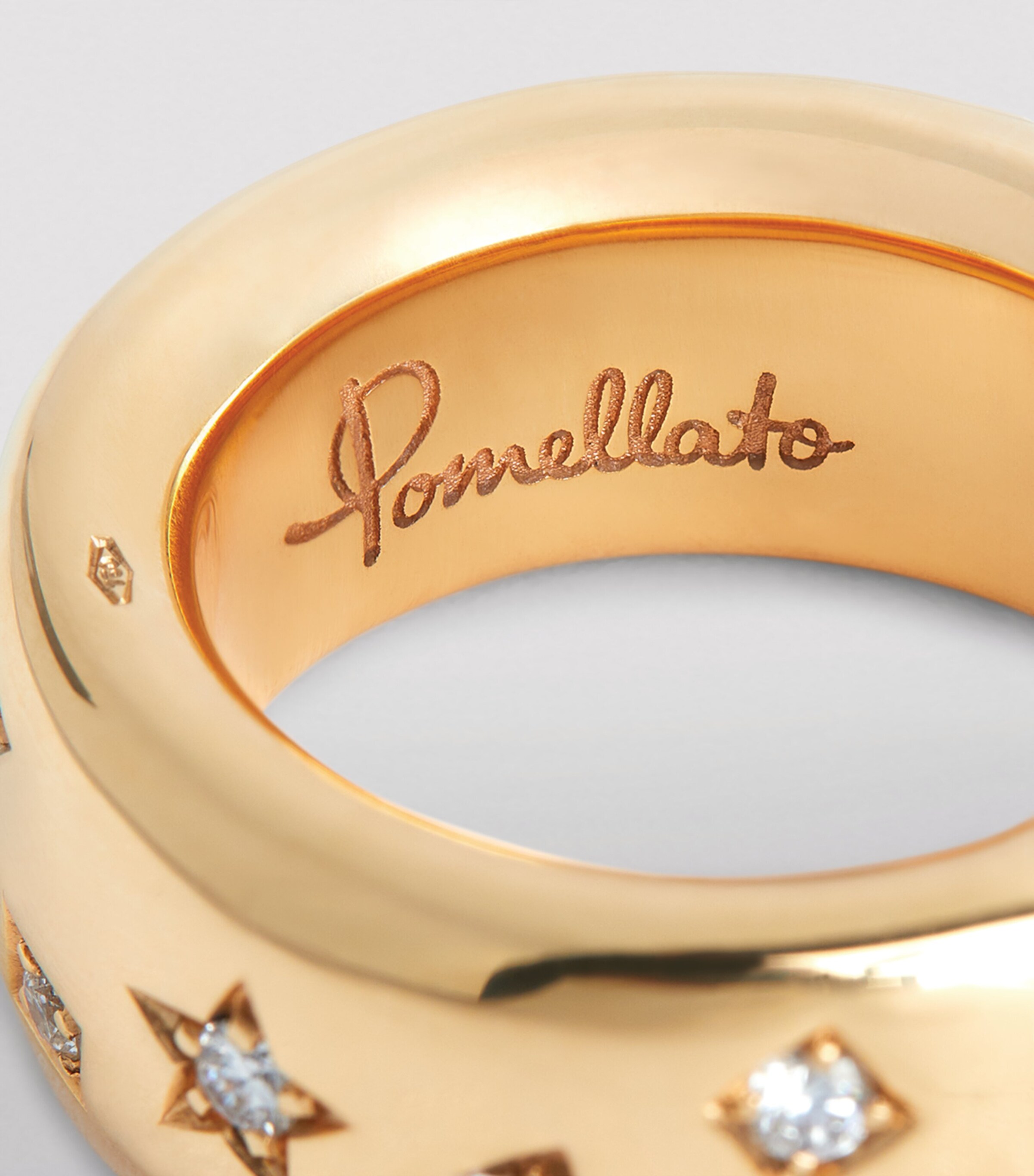 Rose Gold and Diamond Iconica Ring (Szie 47-60) DB000 Image 6