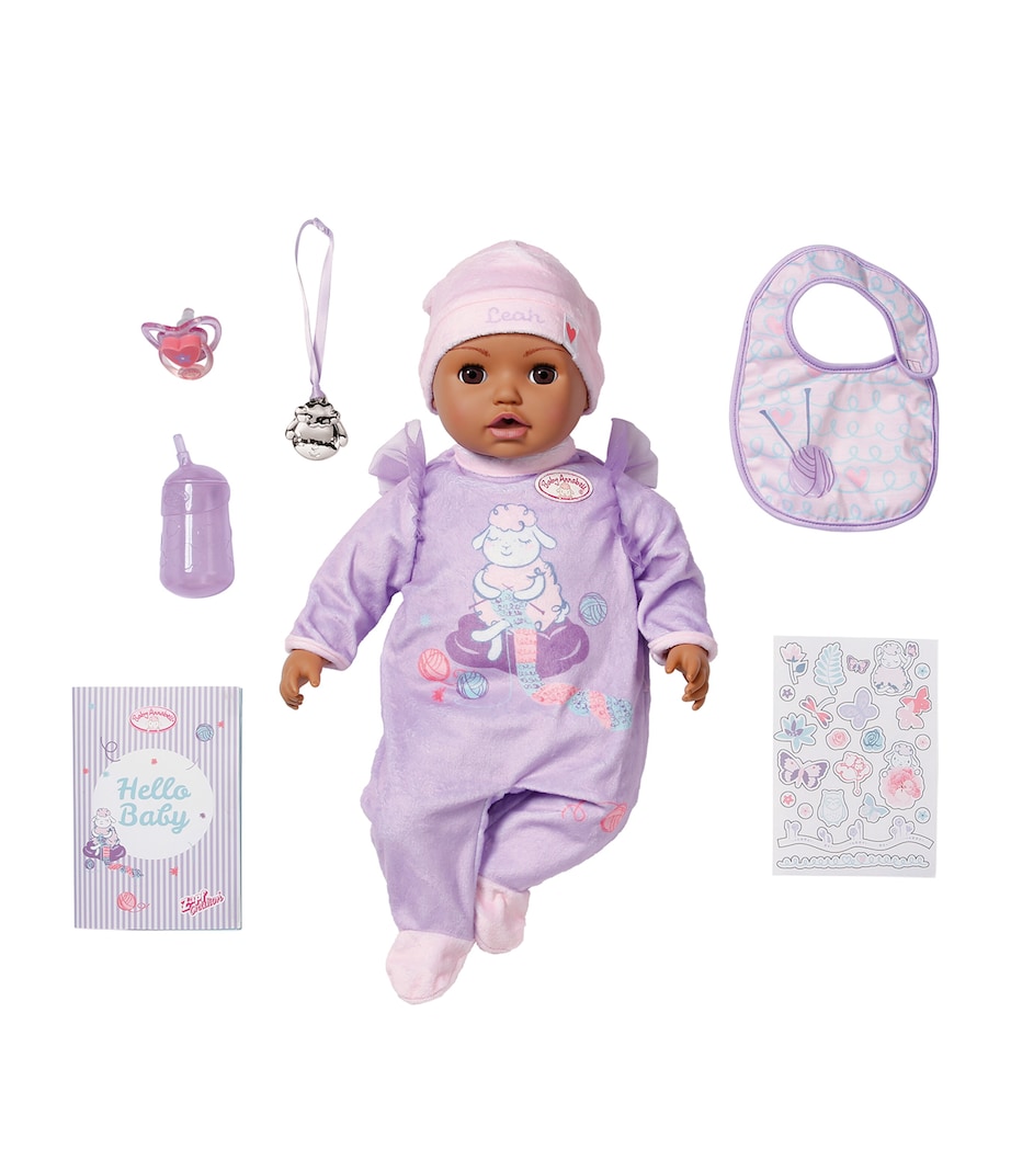 Baby Annabell Interactive Baby Leah Doll with Accessories (40cm) Image 1