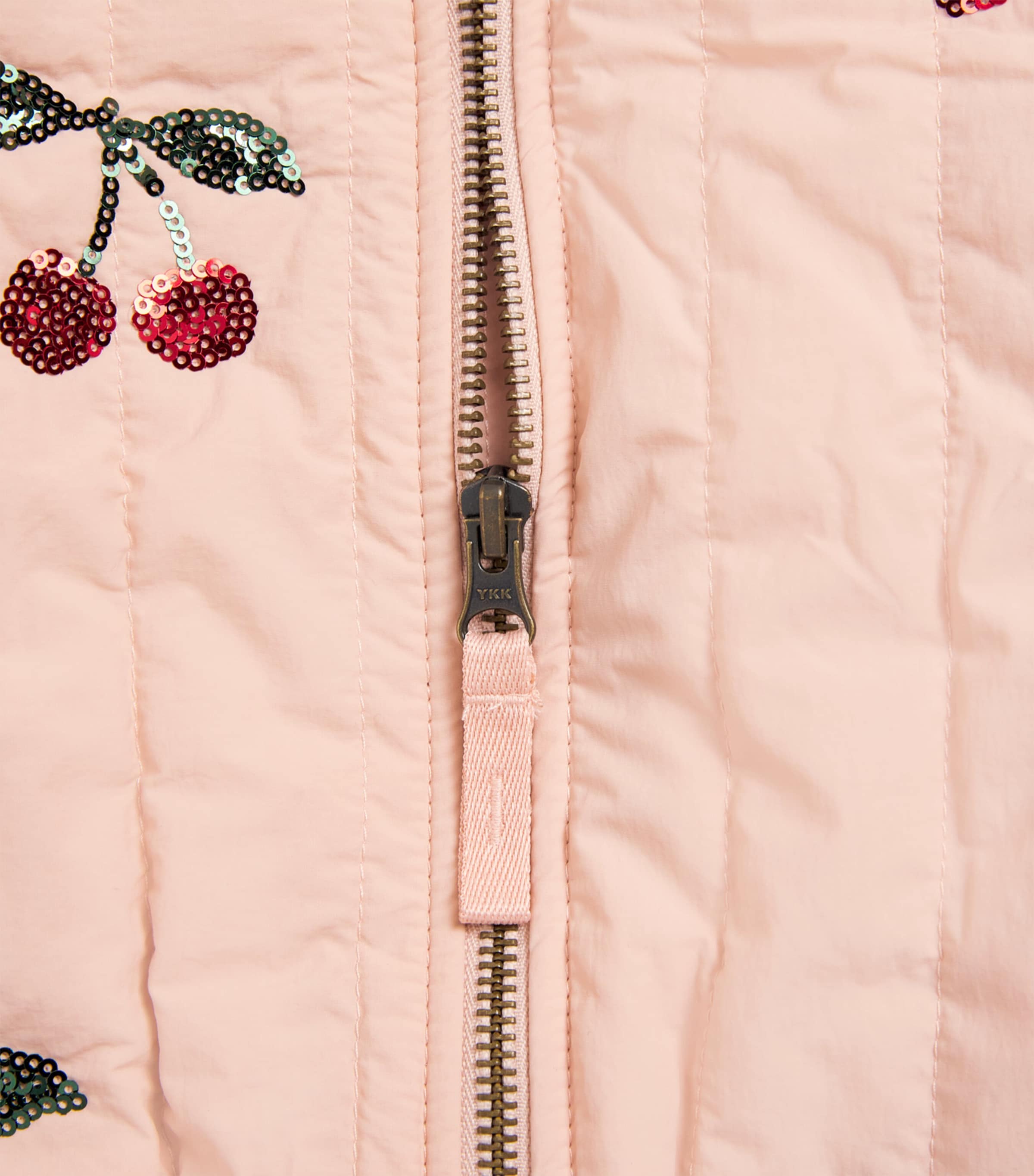 KONGES SLOJD Padded Sequin Juno Jacket (18 Months-10 Years) Cameo Rose Image 3