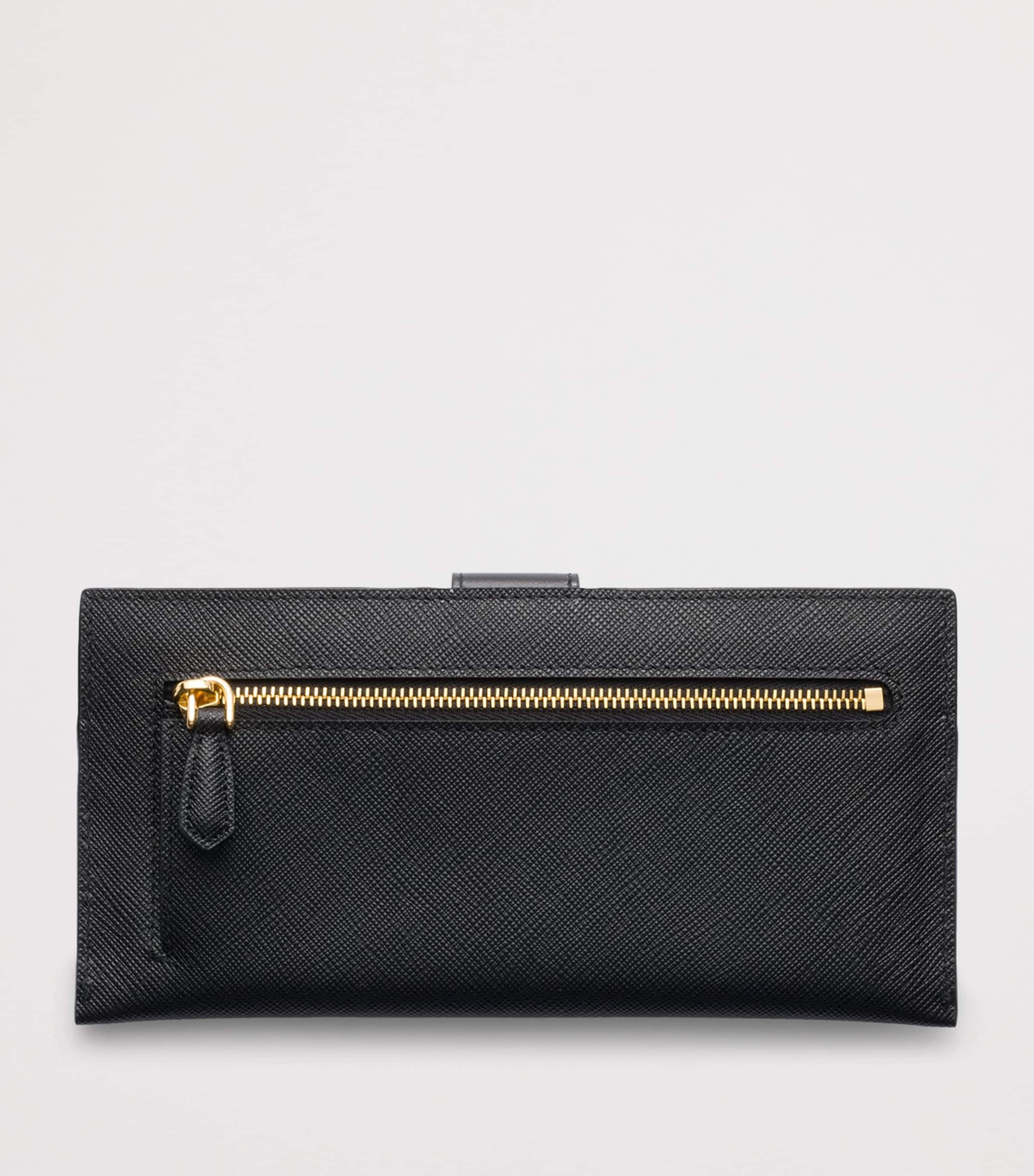 Large Saffiano Leather Wallet F0002 Image 3