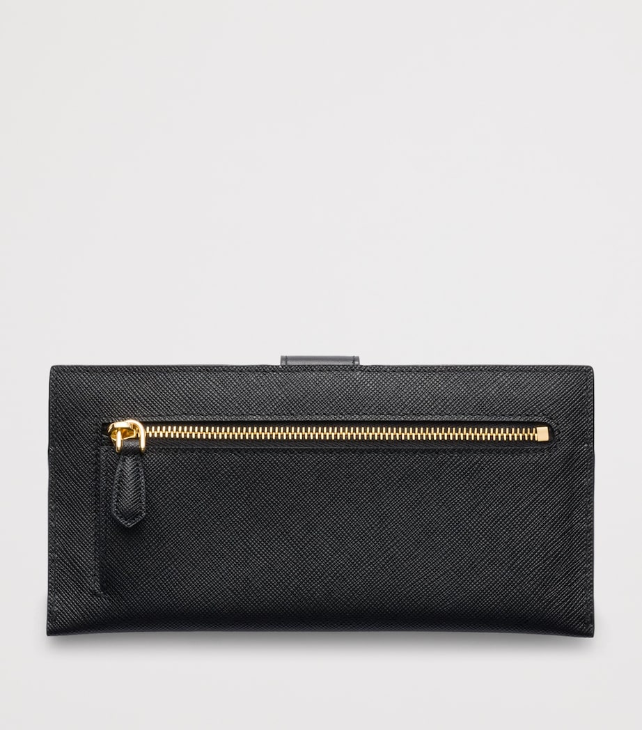 Large Saffiano Leather Wallet F0002 Image 3