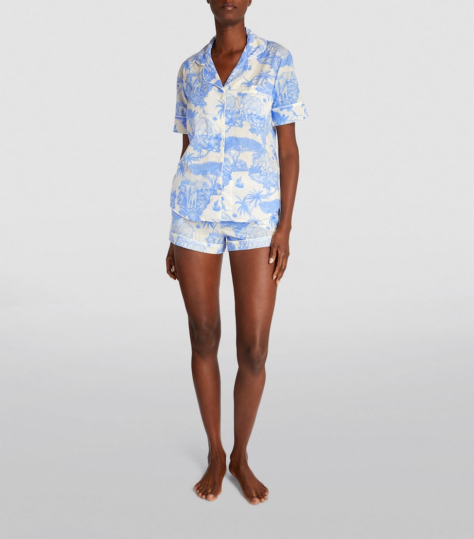 Short Pyjama Set BLUE Image 2