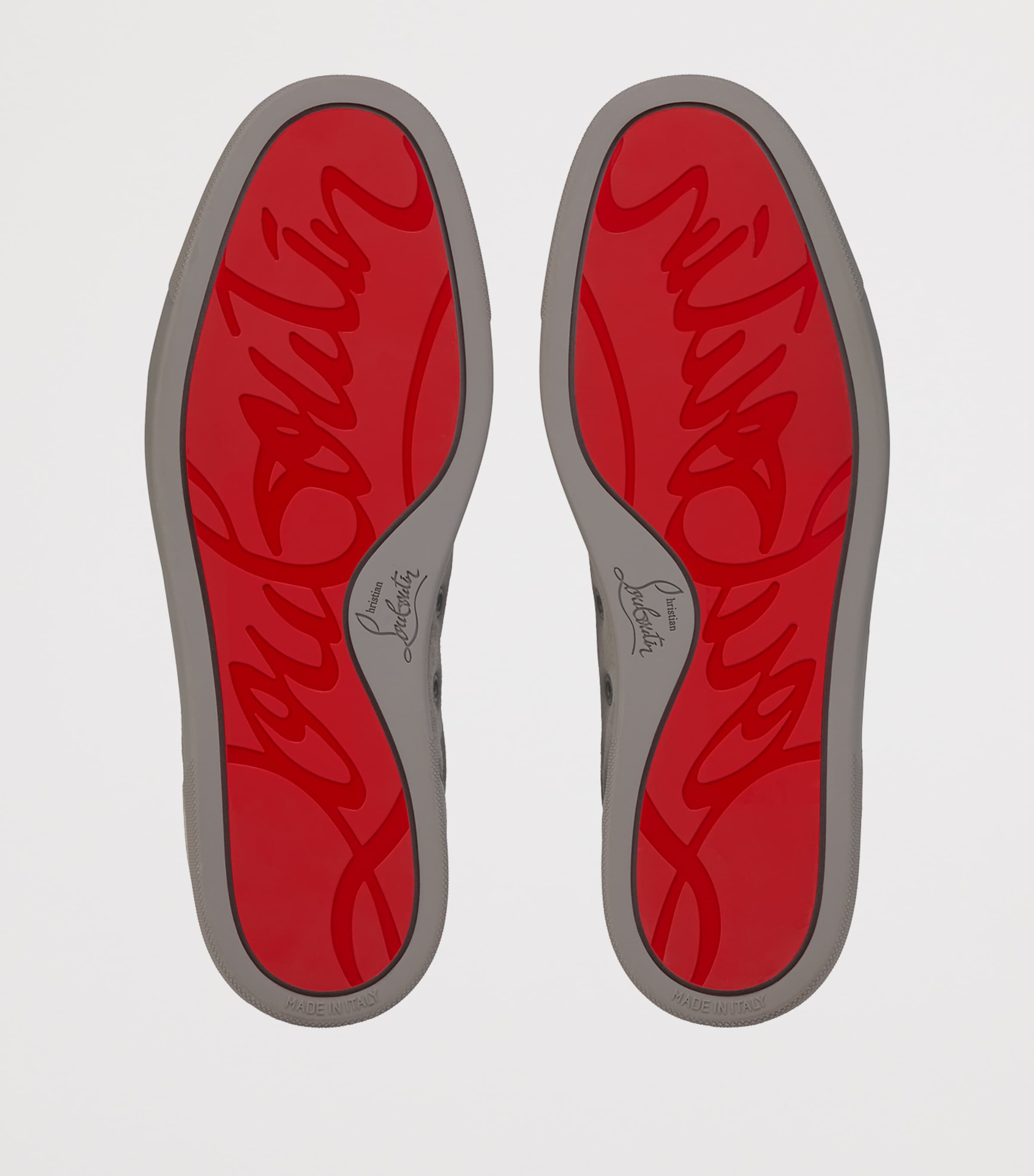 Christian Louboutin Louis JR Canopy Suede Sneakers Image 5