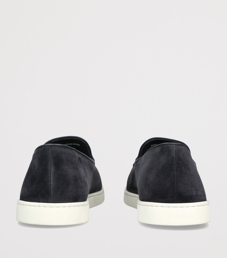 Church's Suede Peebles Slip-On Sneakers Navy Image 4