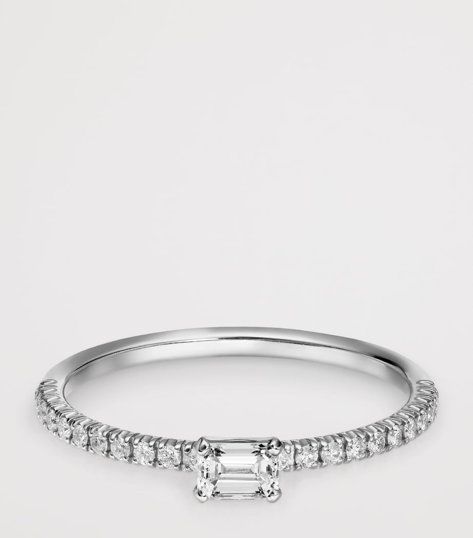 Cartier White Gold and Diamond Etincelle de Cartier Ring White Gold Image 6