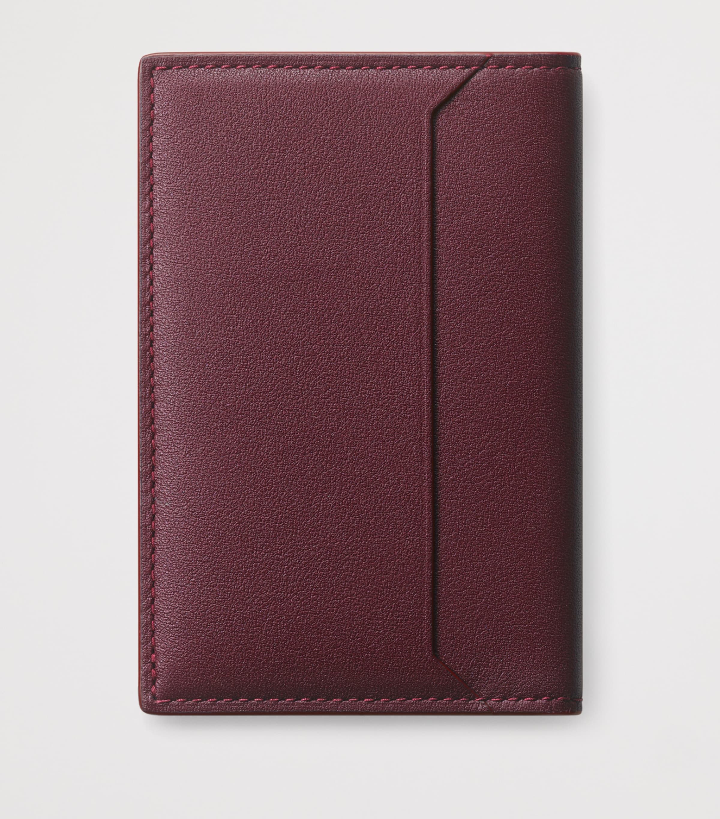 Cartier Leather Must Card Holder Burgundy Image 2