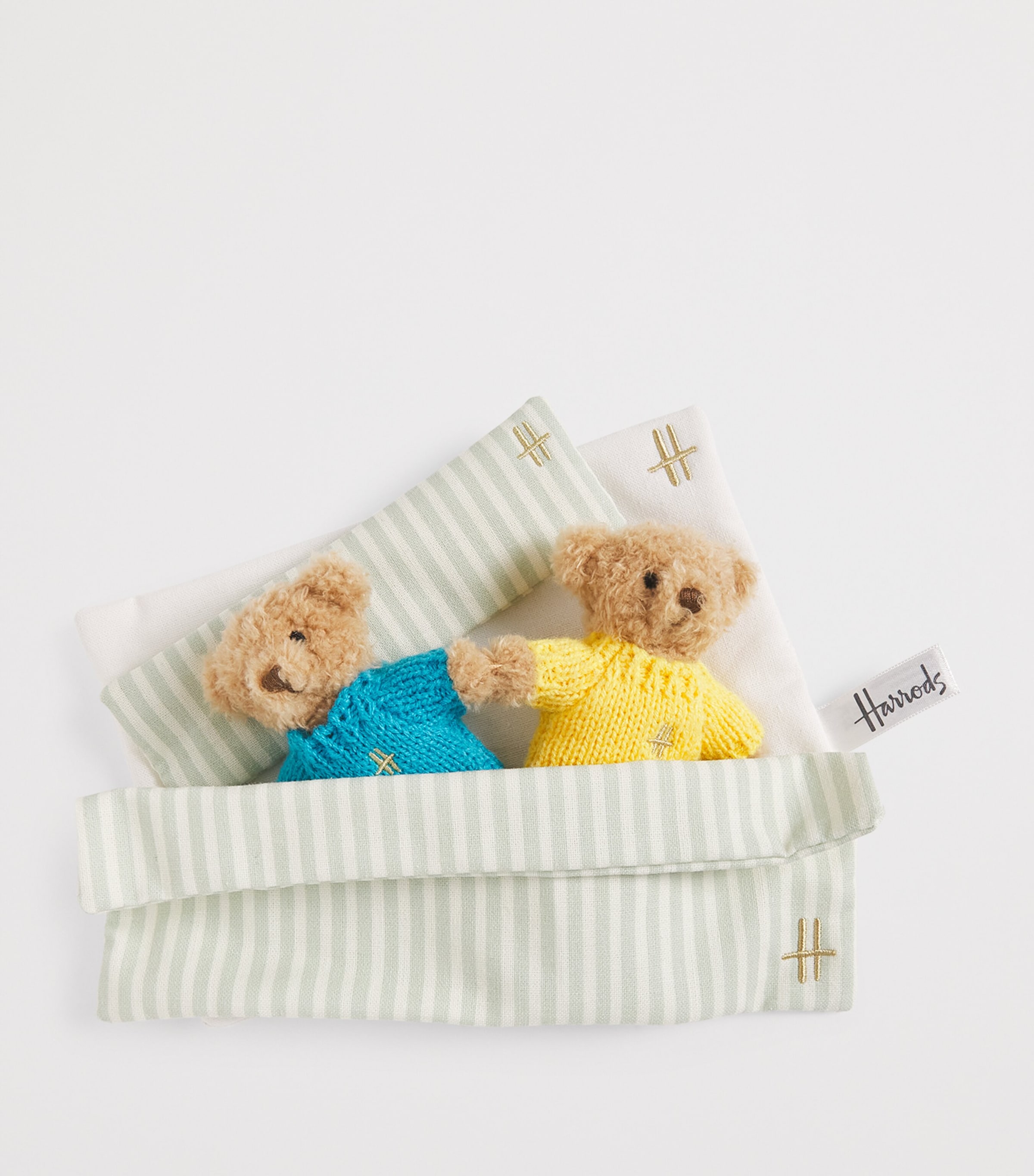 Harrods Mini Henry Bear Twins Image 4