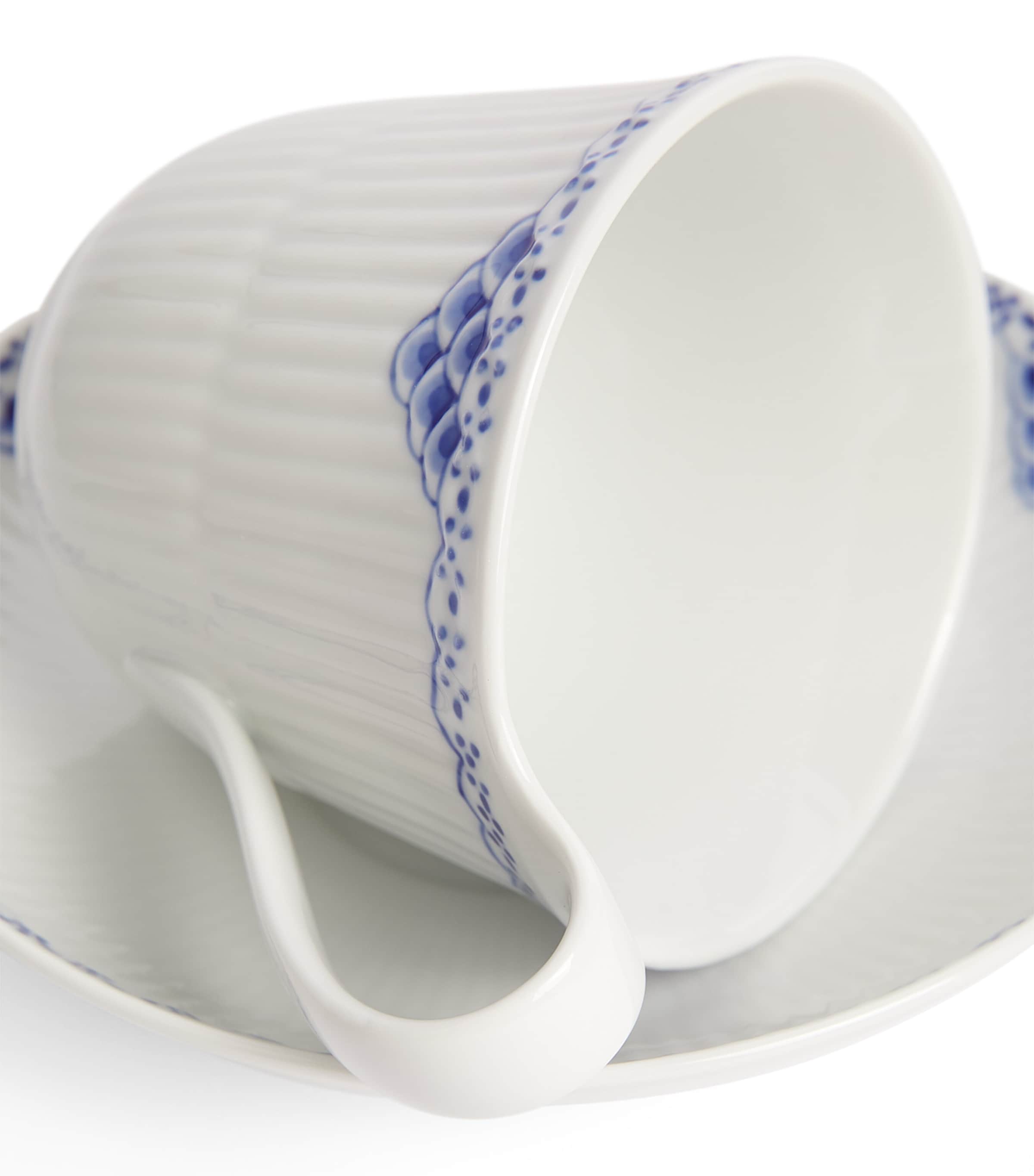 Princess Teacup and Saucer BLUE Image 4