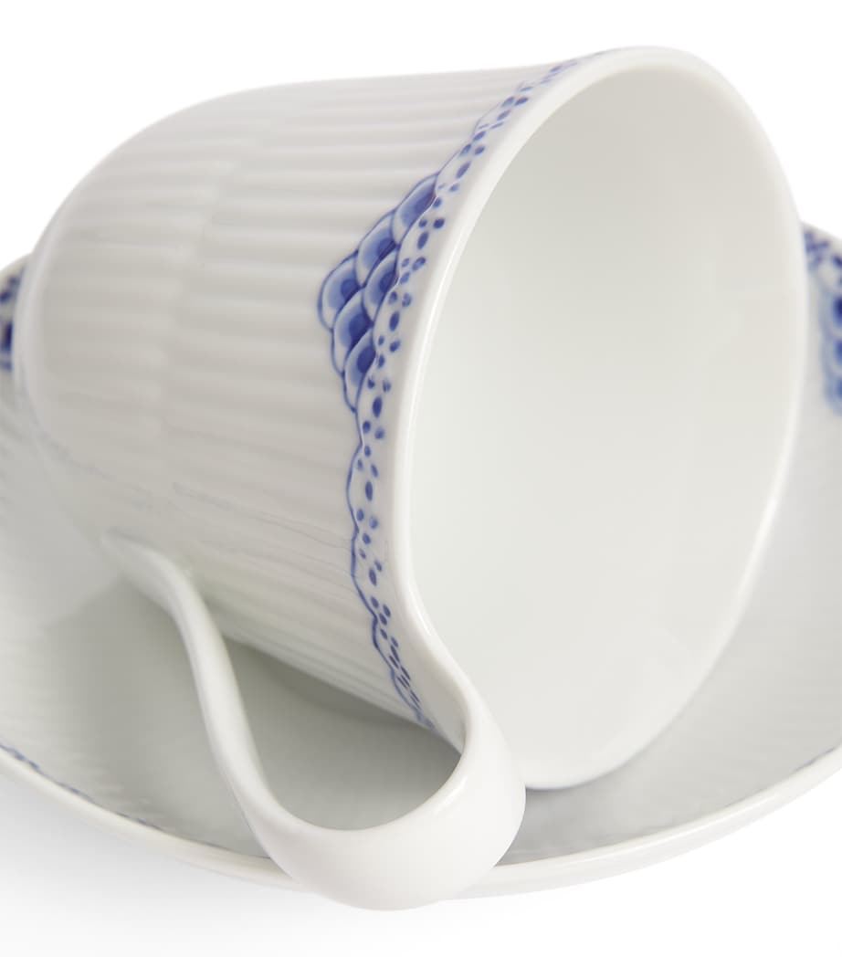 Princess Teacup and Saucer BLUE Image 4