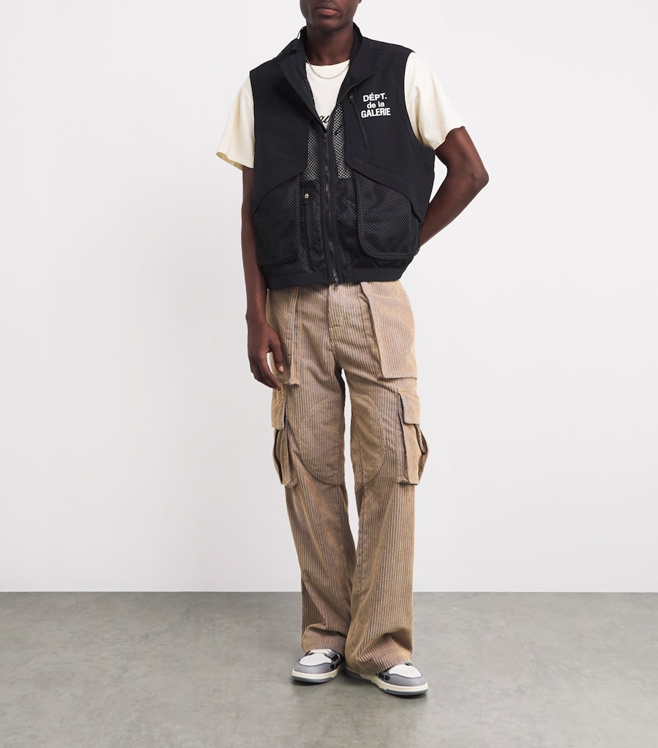 Everglades Mesh-Insert Vest BLACK Image 2