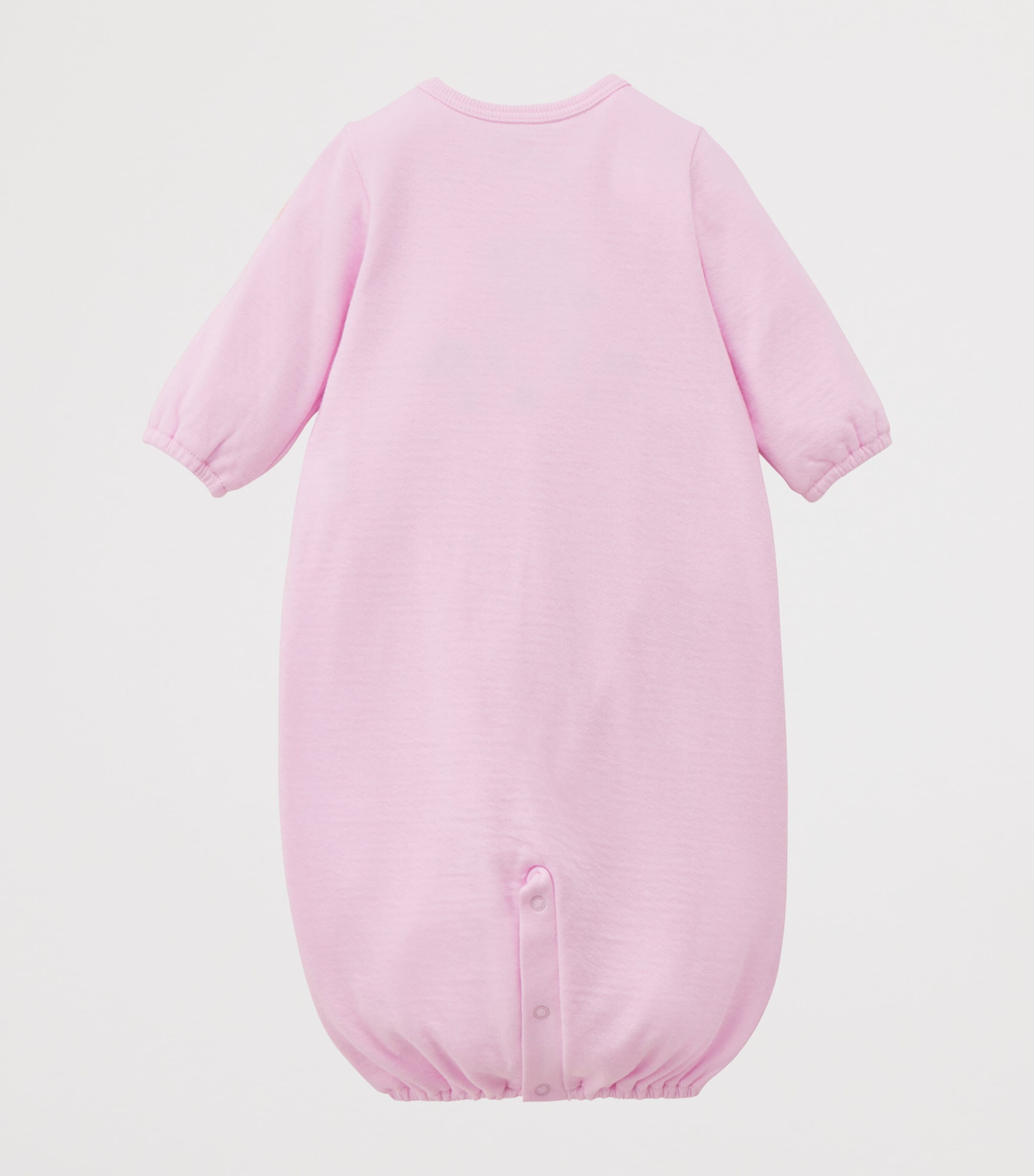 Miki House Logo Bear Embroidered Playsuit (1 Month) Image 2