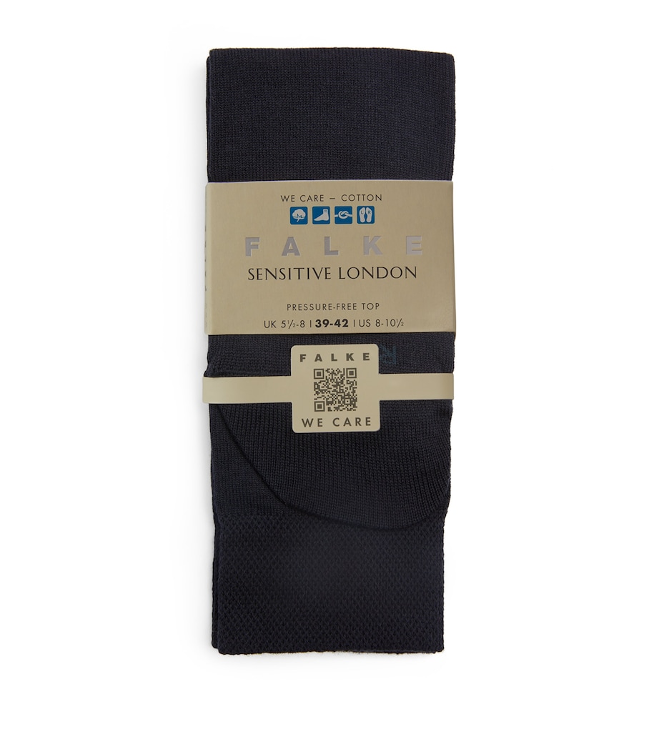 Sensitive London Socks DARK NAVY Image 1