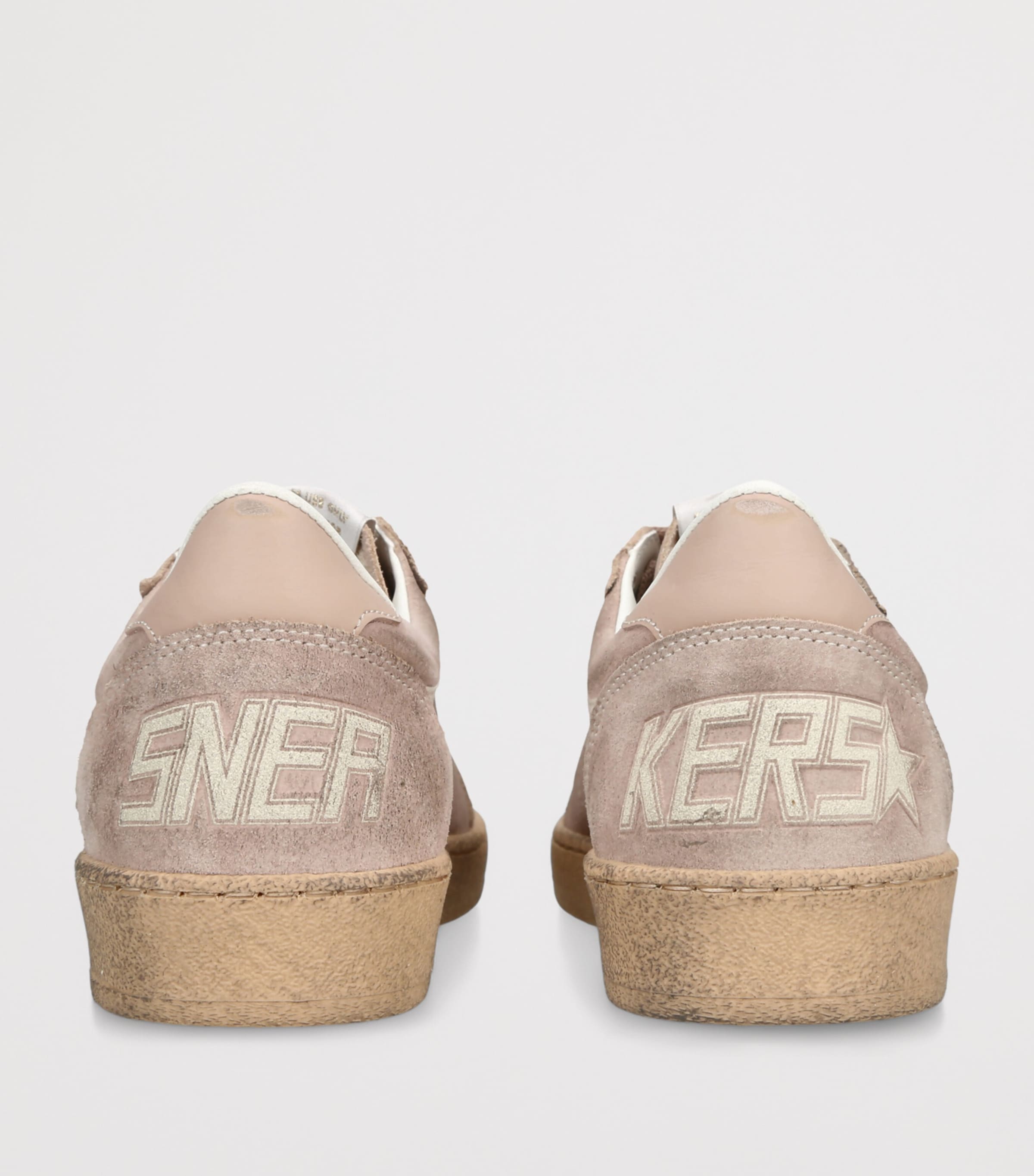 Golden Goose Suede Ball Star Sneakers Pale Pink Image 2