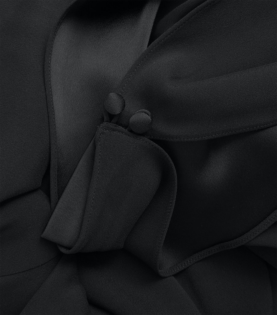 Belted Florida Kaftan Gown BLACK Image 5