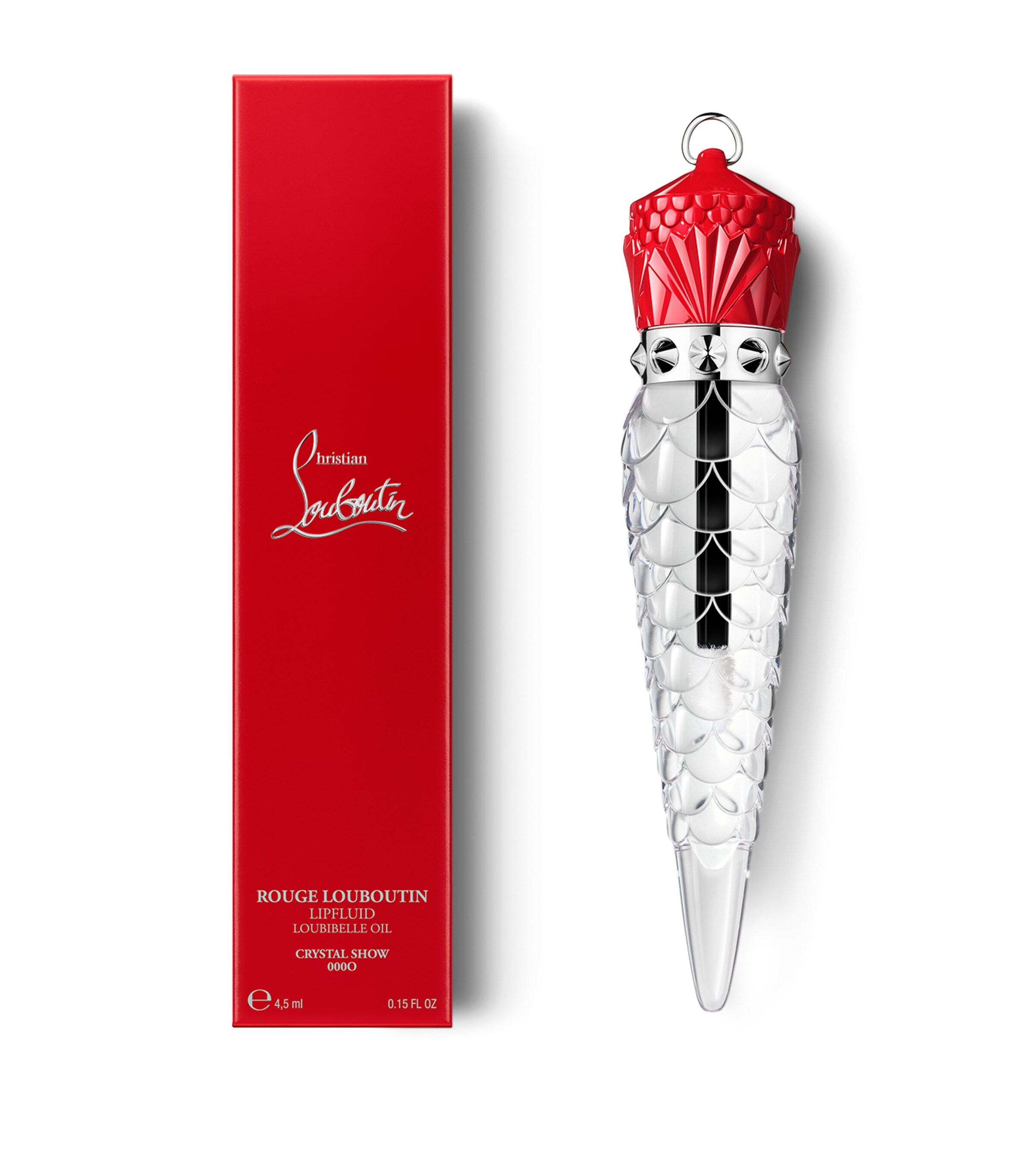 Christian Louboutin Rouge Louboutin Loubibelle Lip Oil Crystal Show Image 3
