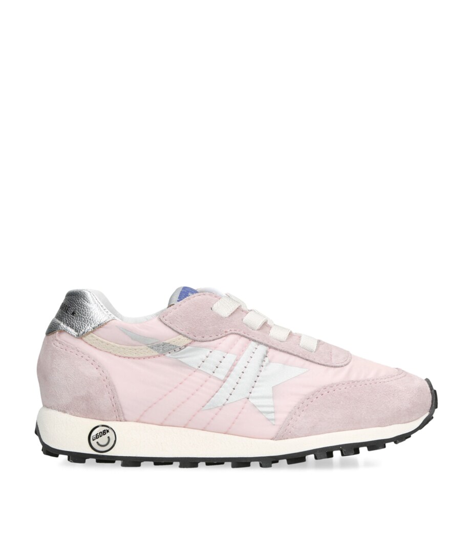 Leather Marathon Sneakers PINK Image 1