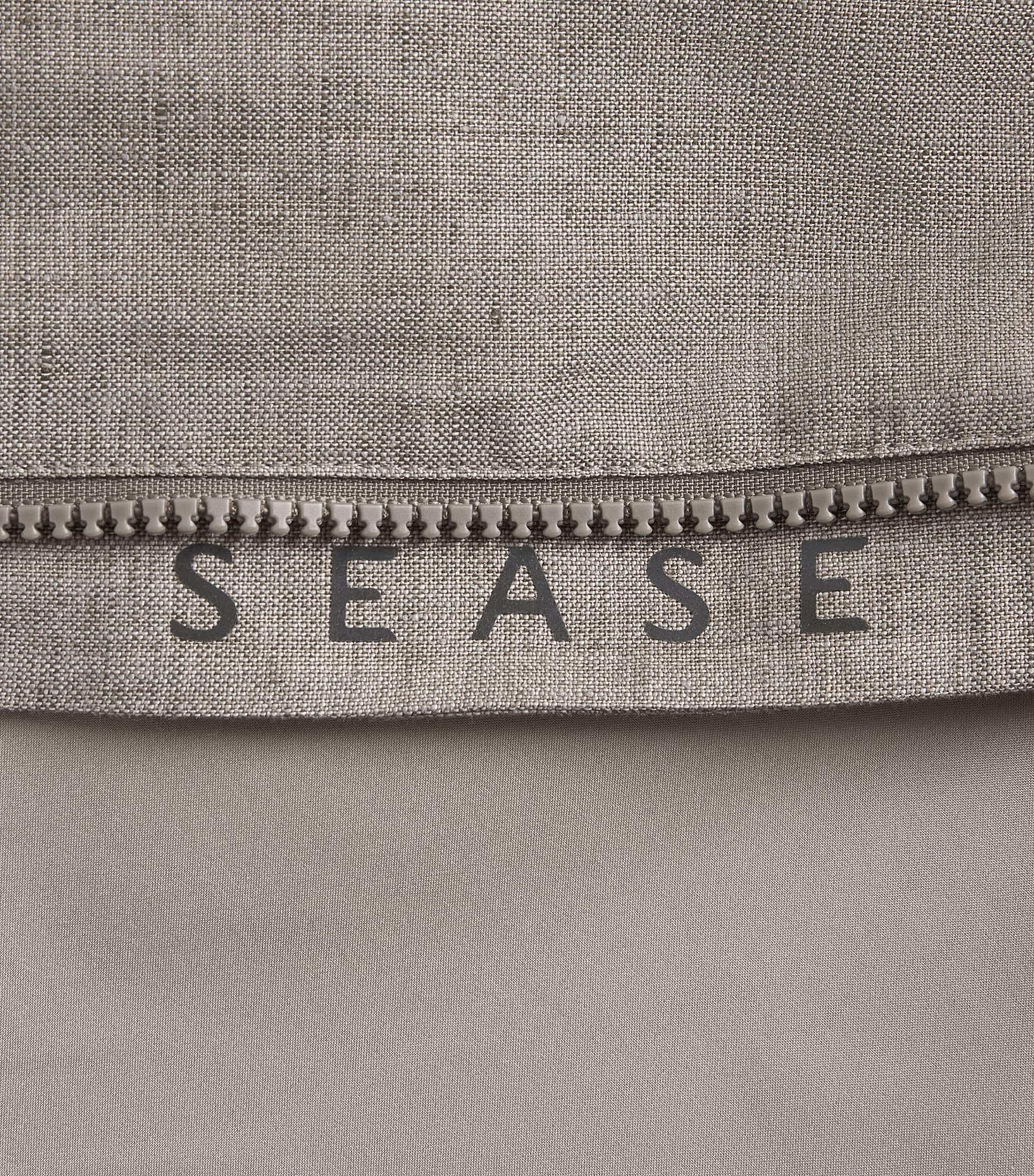 Sease Mens Water-Resistant Linen Cruise 2.0 Jacket Wombat Image 6