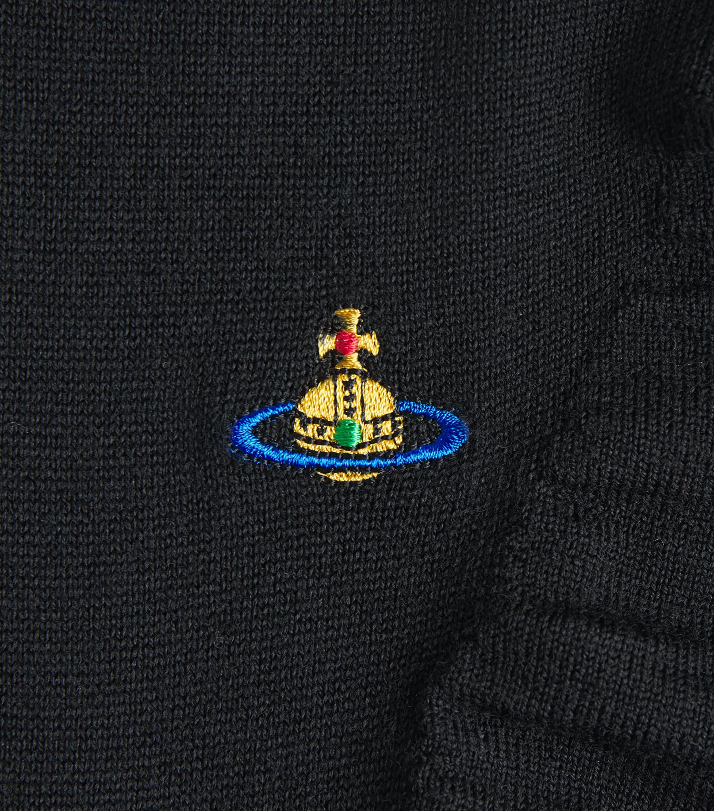 Vivienne Westwood Womens Wool Rollneck Pamela Sweater Black Image 6