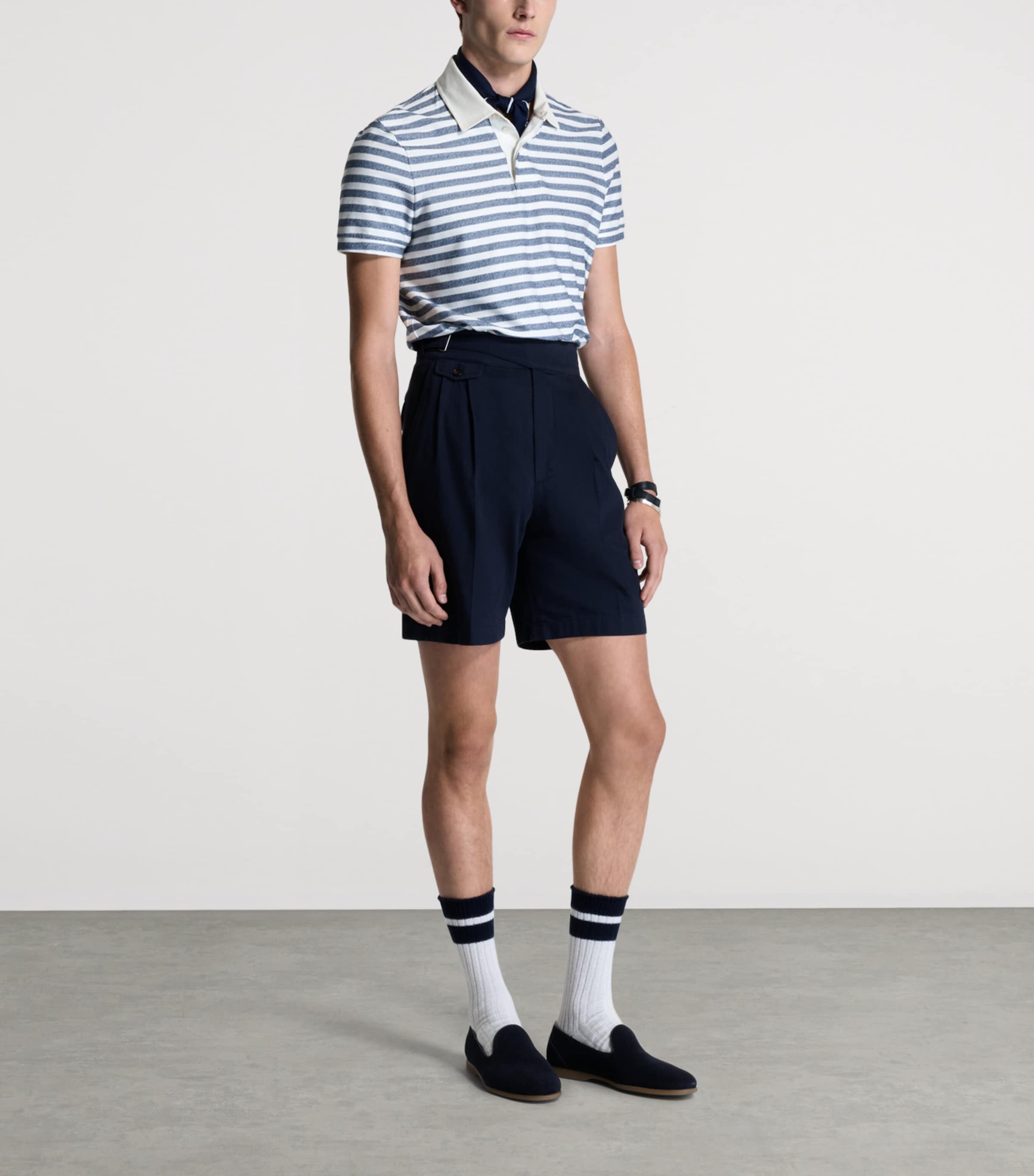 Dunhill Mens Cotton Polo Shirt Image 2