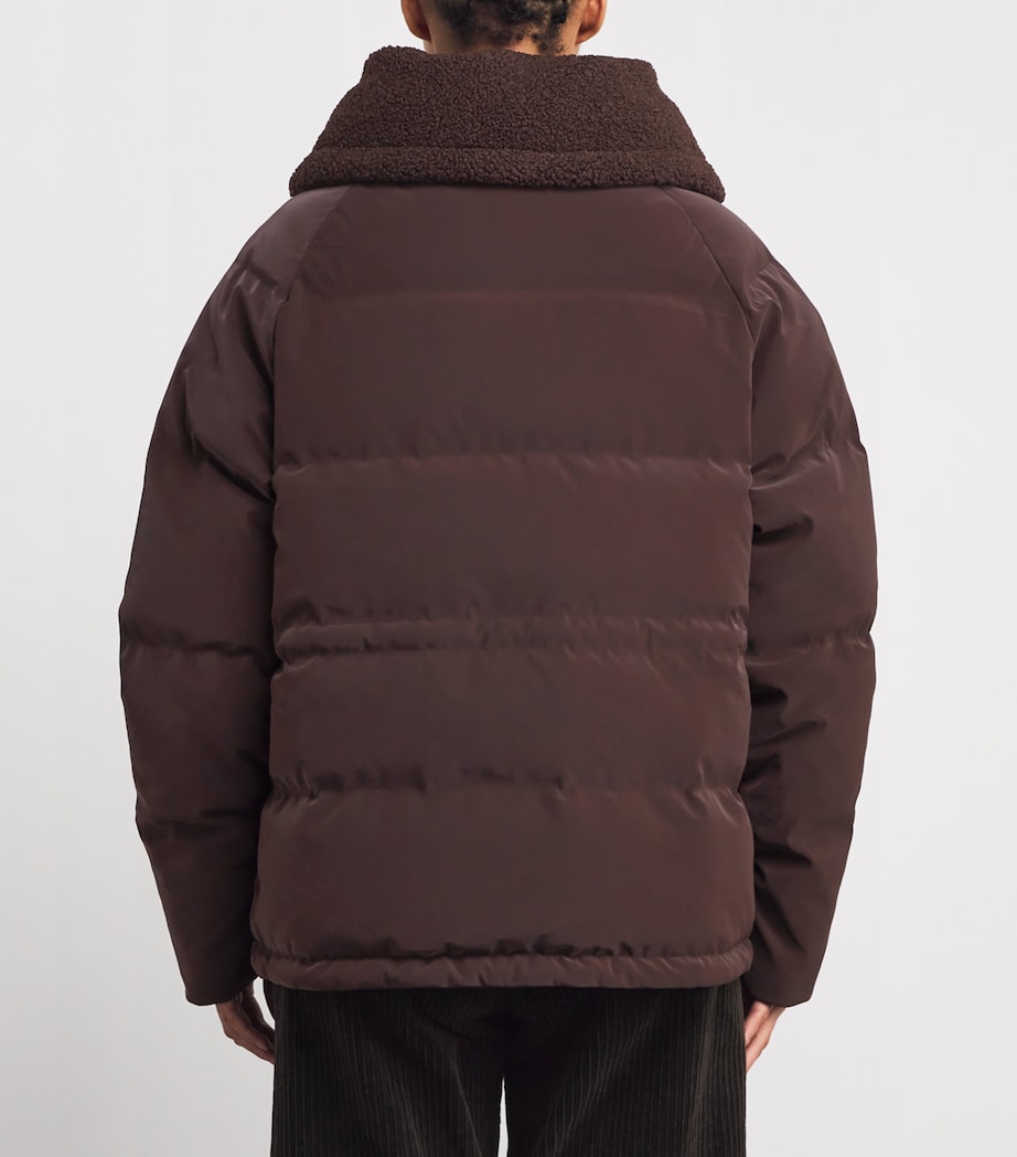 Down Roseville Puffer Jacket COFFEE BEAN Image 4