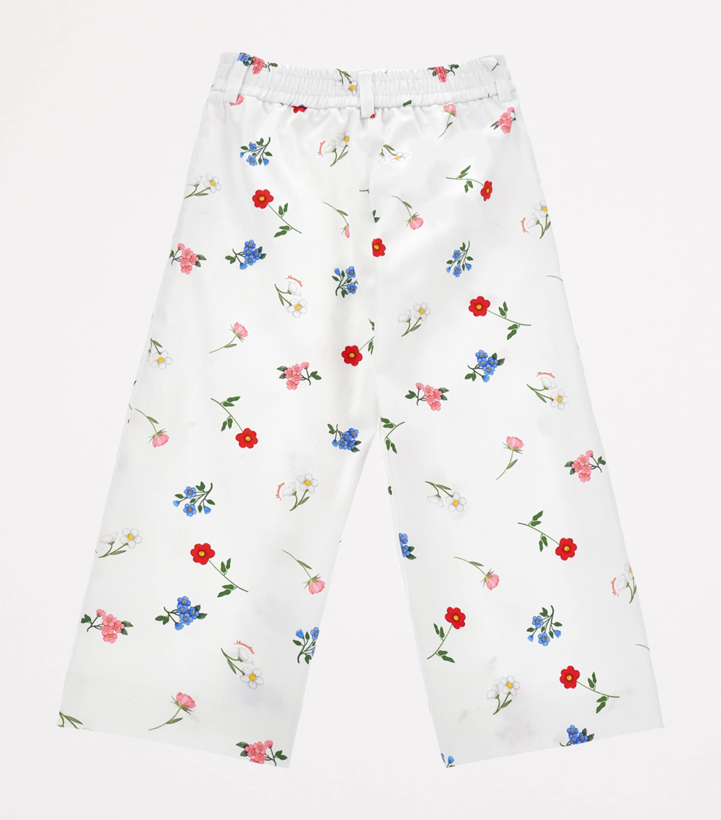 Cotton Floral Trousers (2-16 Years) PANNA+MULTICOLOR Image 2