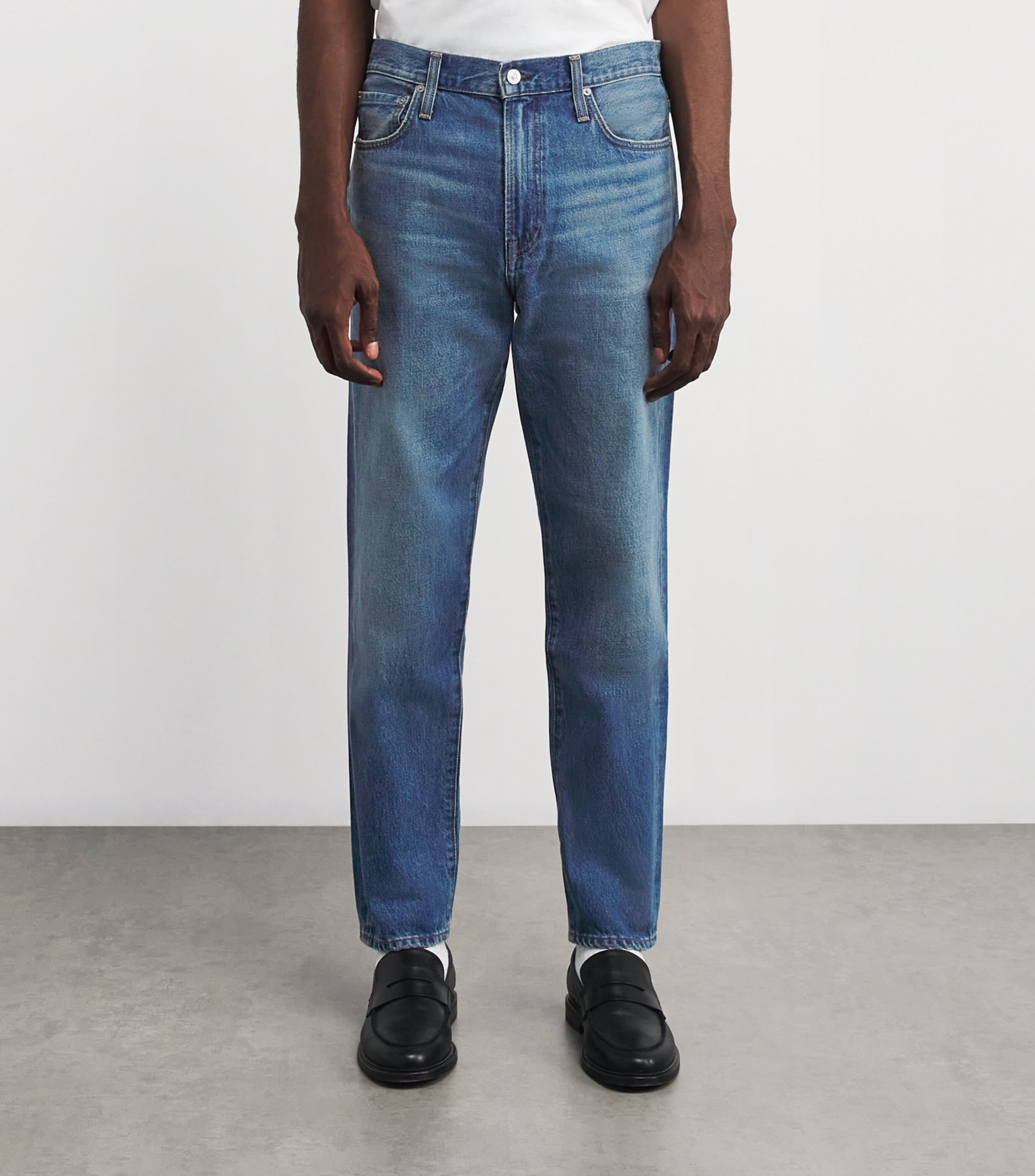 Ando Straight Jeans 6175-1810-MDBLU Image 3