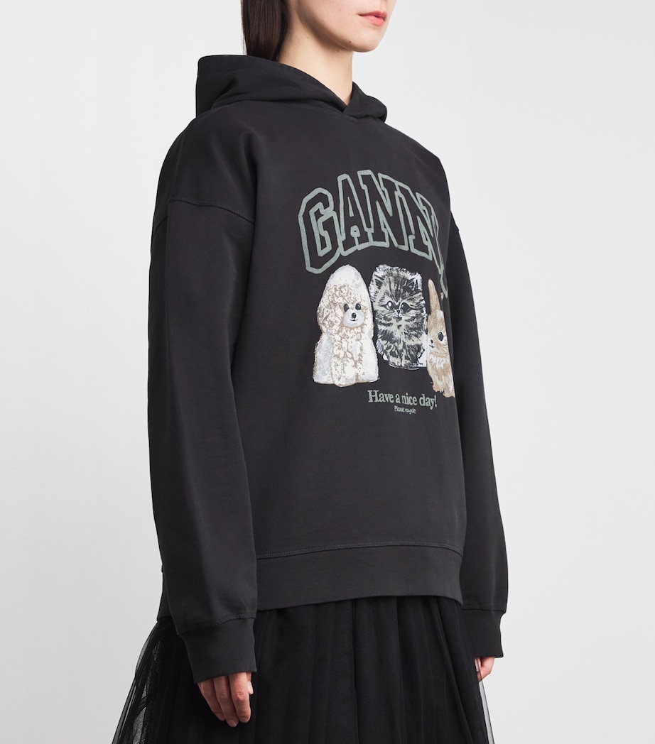 Organic Cotton Animal Hoodie 252 PHANTOM Image 3