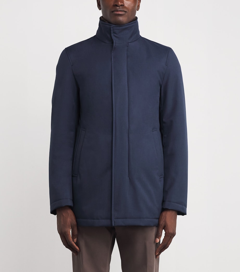 Padded Car Coat 9200 BLUE Image 3