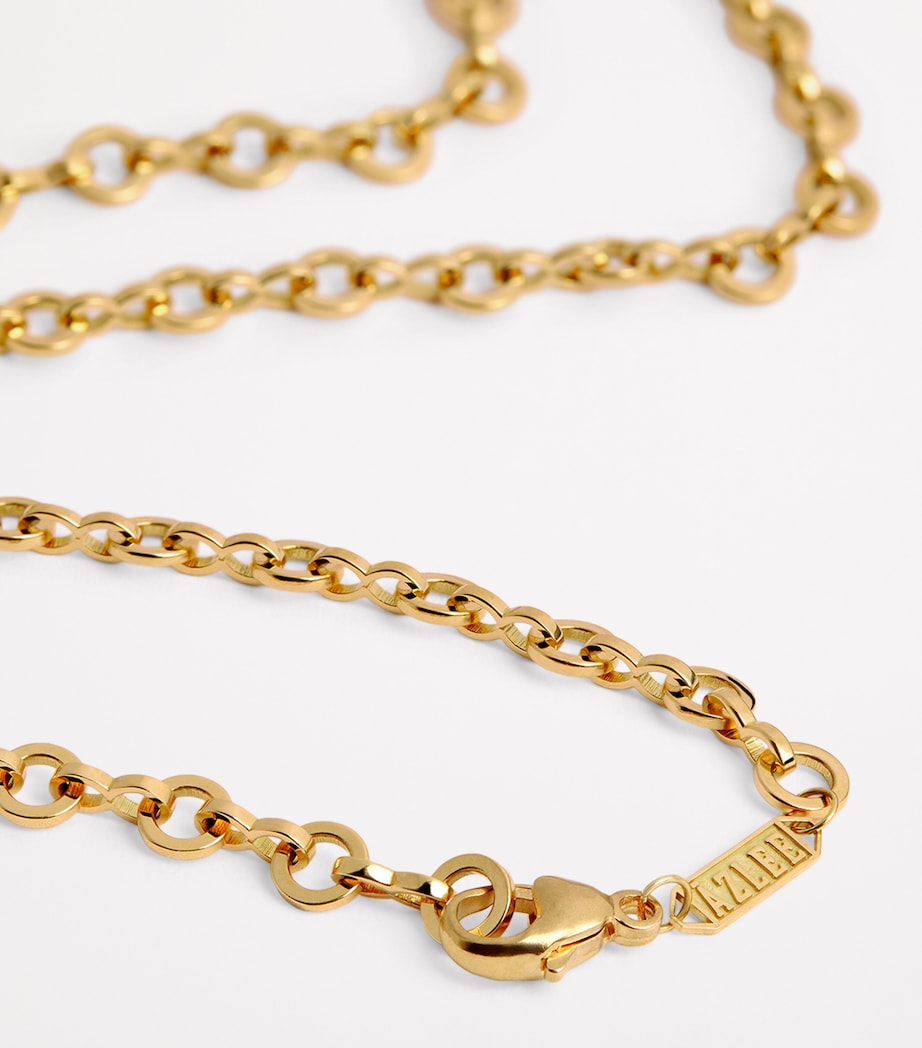 Medium Yellow Gold Circle-Link Chain Necklace YELLOW GOLD Image 4