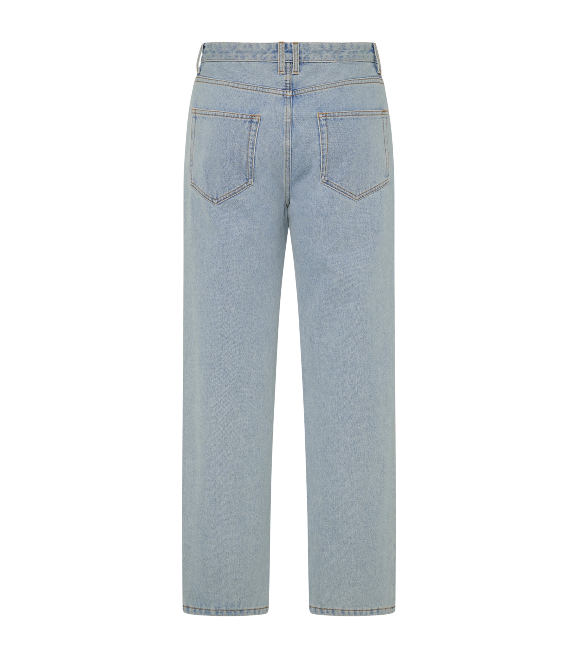 The Row Mens Morton Straight Jeans Light Blue Image 2