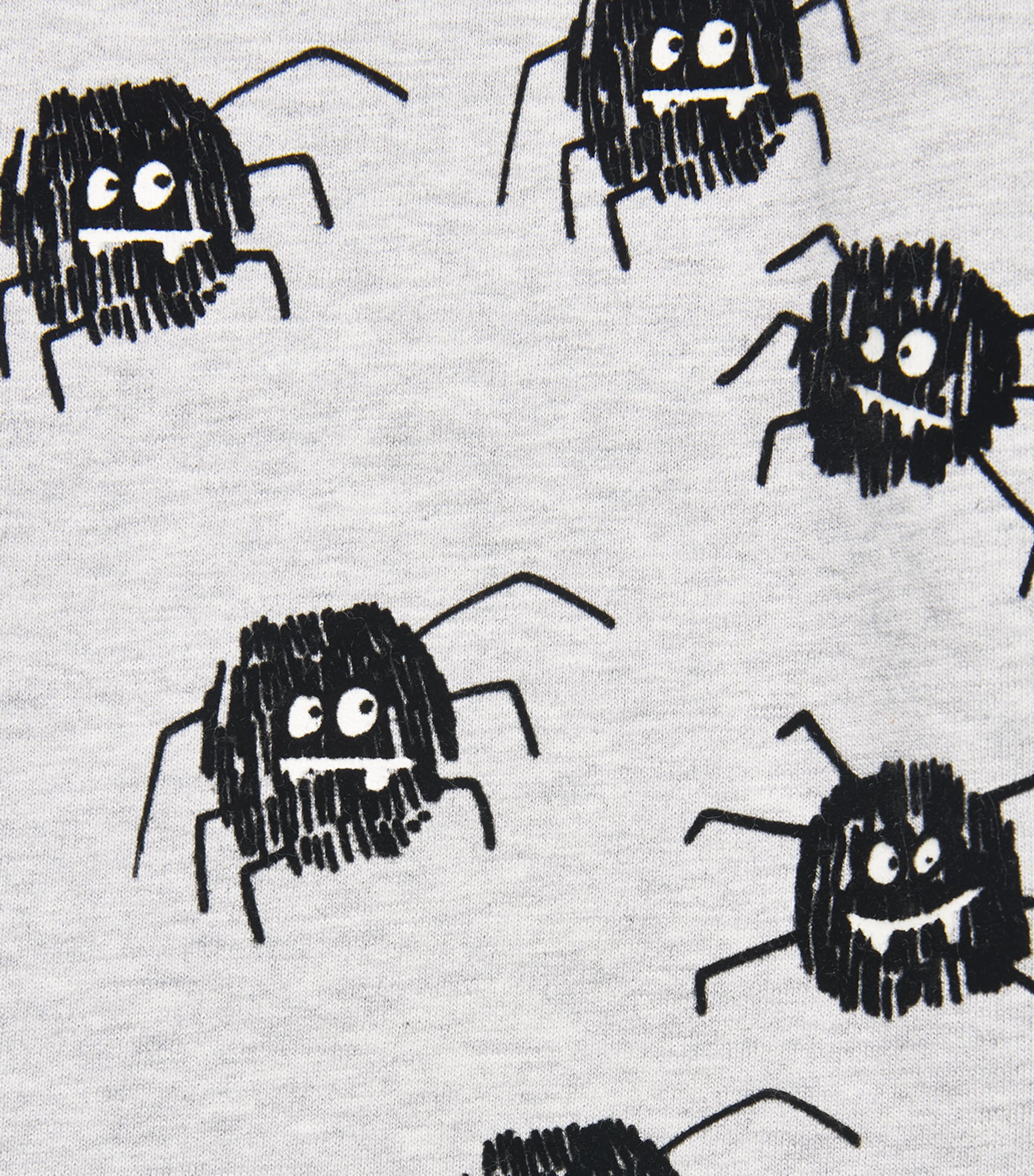 Stella McCartney Kids Cotton Velvet Spider Sweatpants (3-14 Years) Grigio Med.mel./mult Image 3