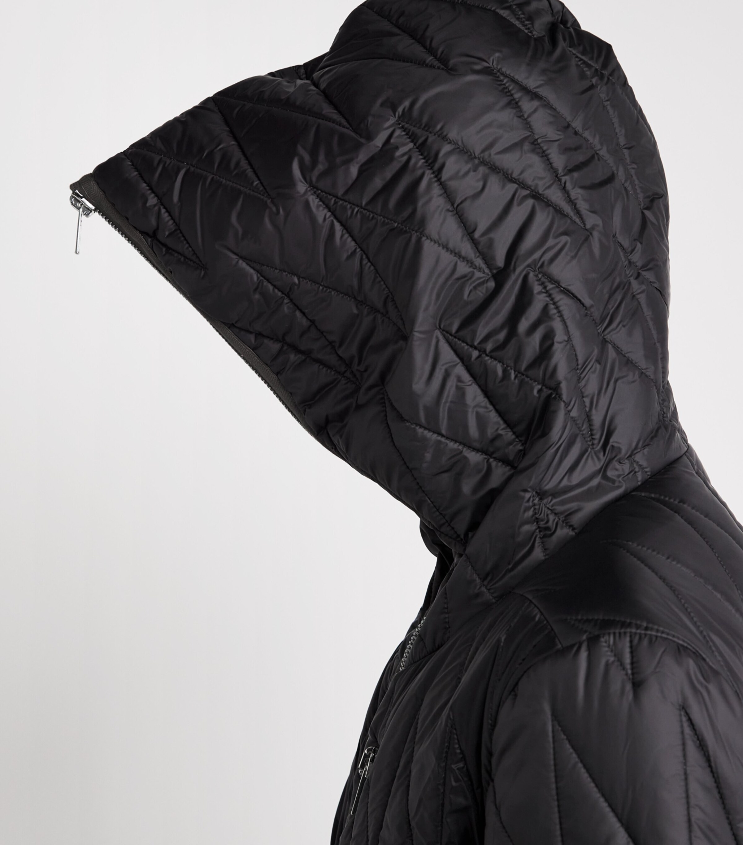 Rick Owens Mens Gimp Down Jacket Black Image 3