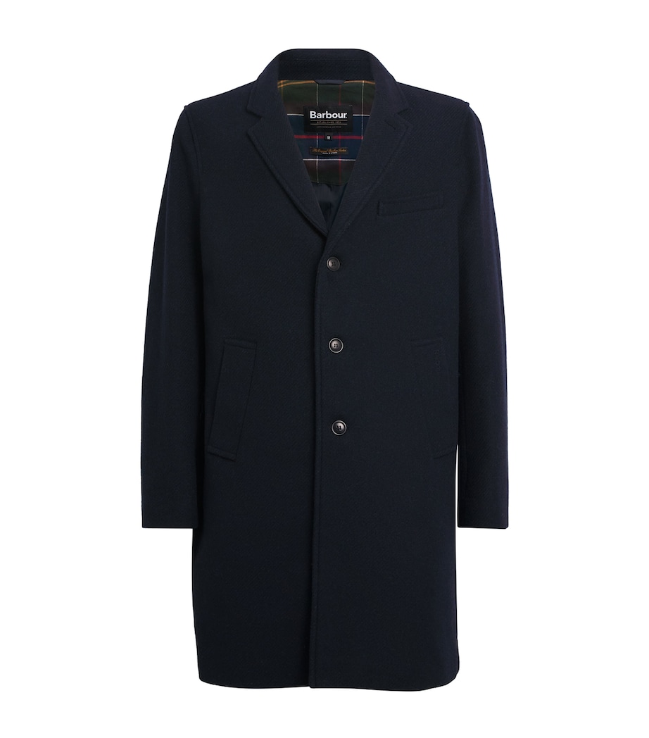 Wool Kirkbridge Overcoat NAVY/CLASSIC Image 1