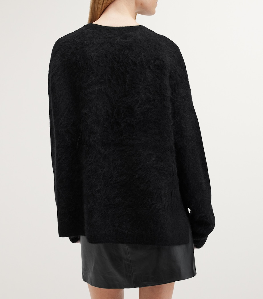 Cashmere Rebel Sweater BLACK Image 5
