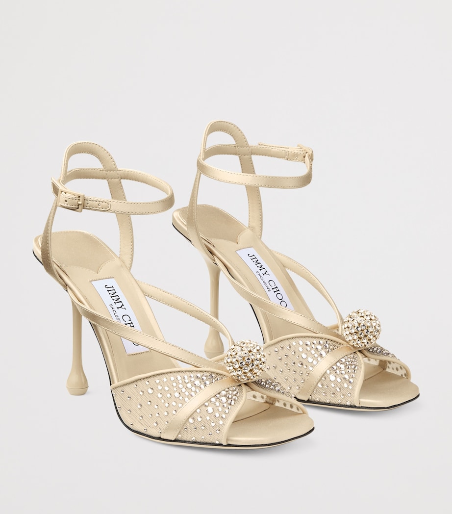 Sarai 95 Heeled Sandals LIGHT SOFT GOLD/LIGH Image 2