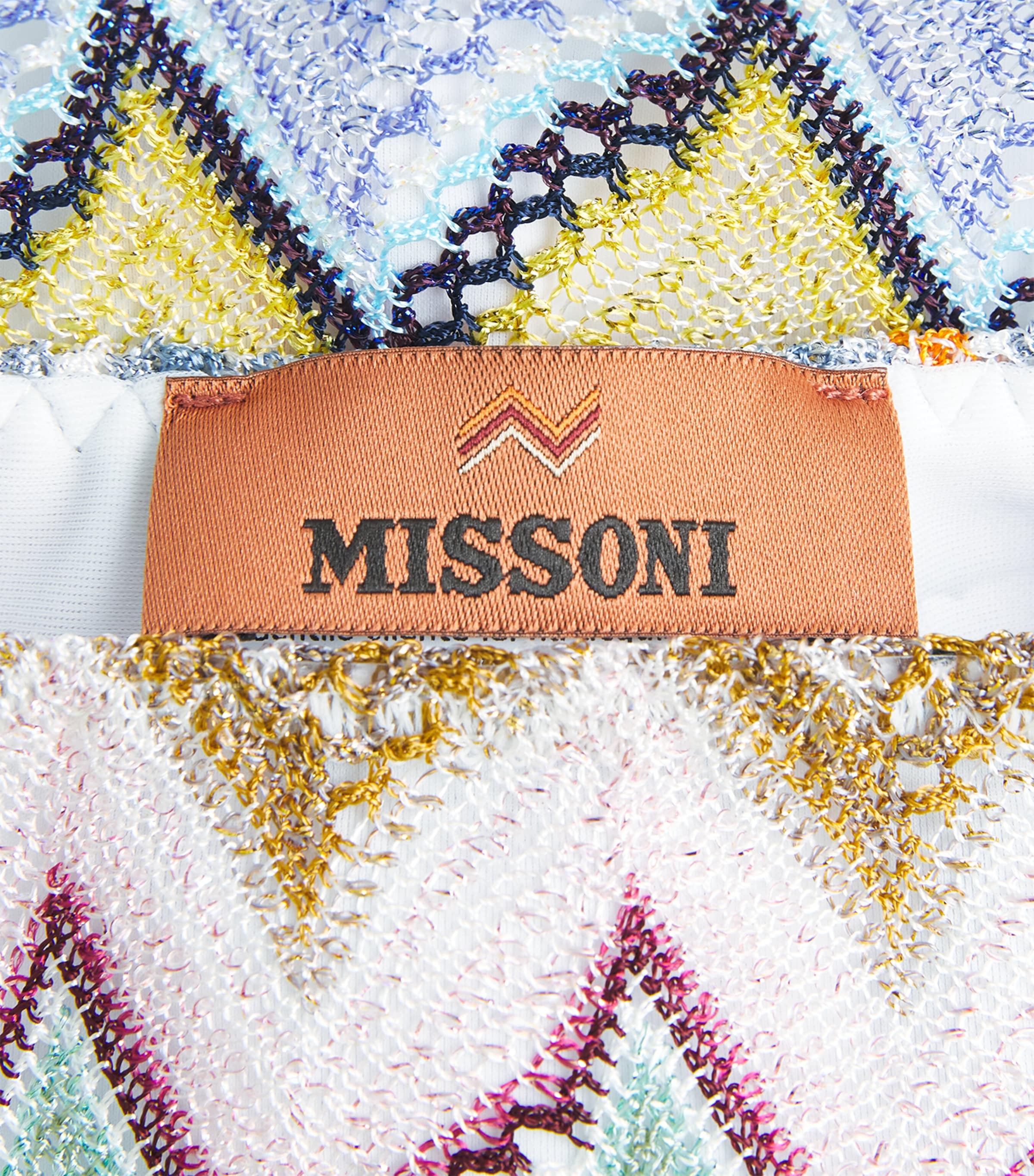 Missoni Womens Zigzag Triangle Bikini Smsor Multicolor Image 5