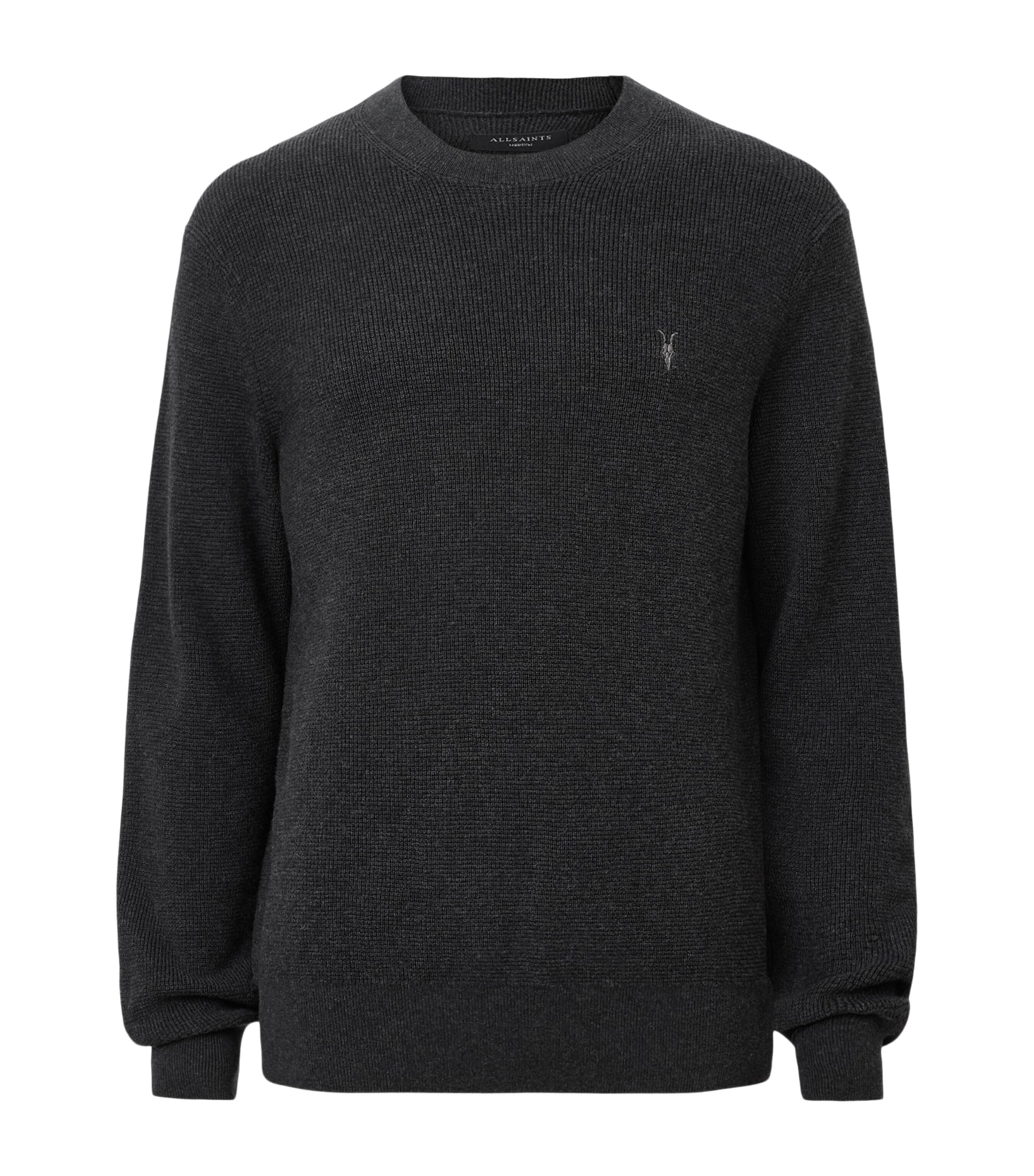 AllSaints Organic Cotton-Wool Aspen Sweater | Men Clothing | Sweatshirts & Hoodies | Designers | AllSaints